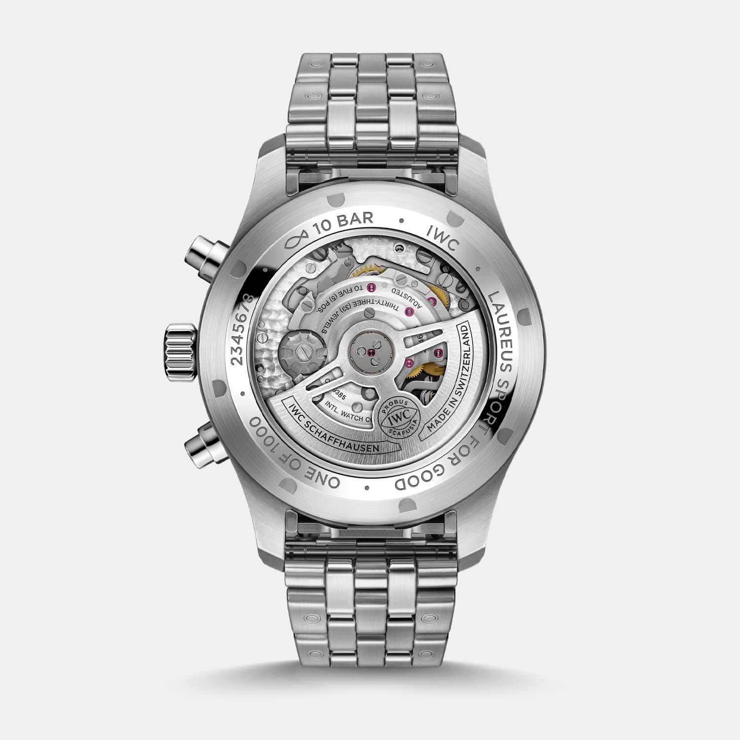 IWC Schaffhausen Pilot’s Watch Chronograph Laureus Produktbild main 1