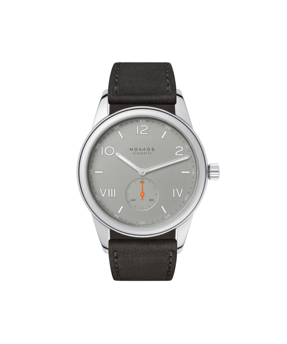 NOMOS Glashütte Club Campus 38 Absolute Gray Produktbild main 0