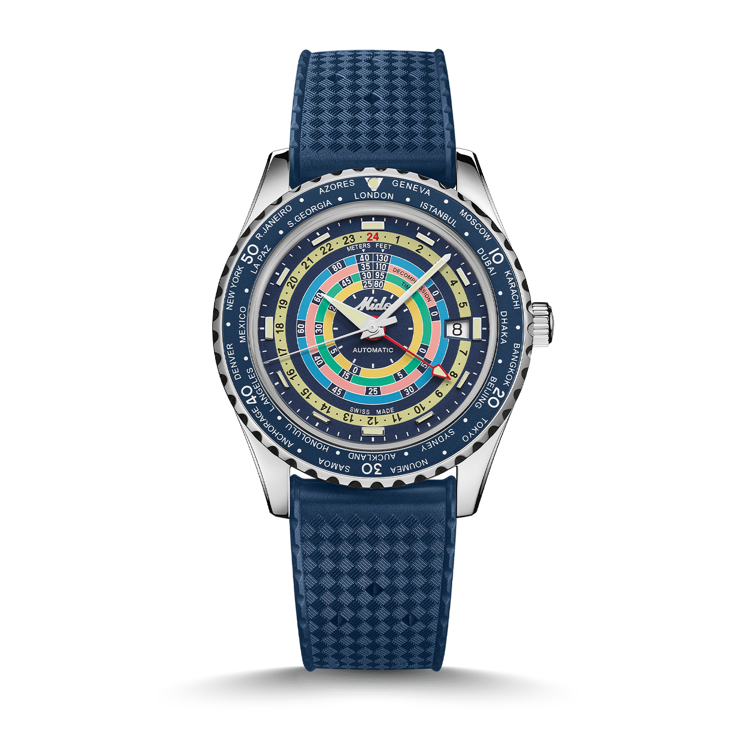 Mido Ocean Star Decompression Worldtimer Special Edition CPO Produktbild main 0