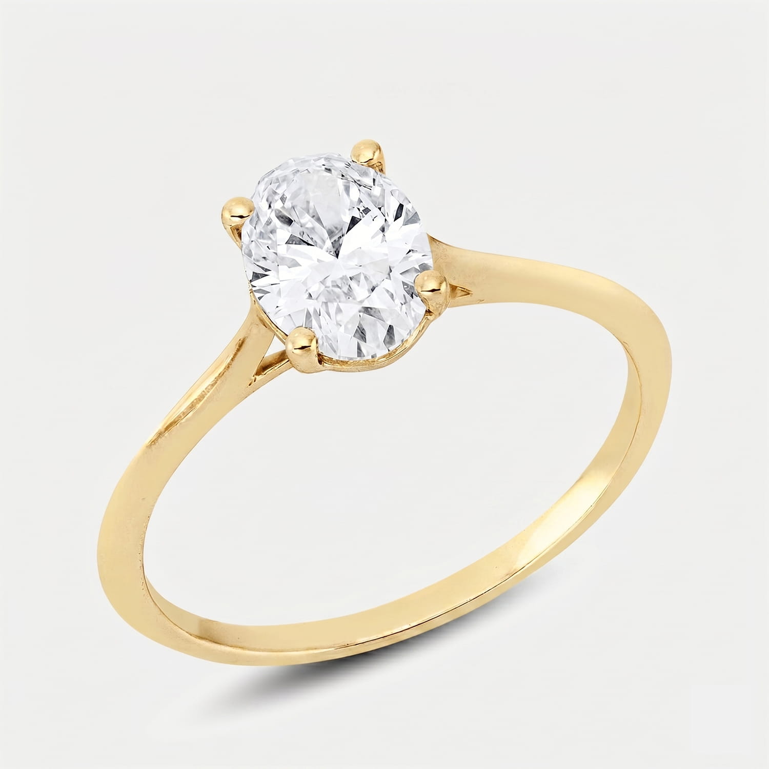 ALTHERR Diamonds Ring Brillant 585 Gelbgold 1,00 ct. – Lab-grown Diamant – Ringweite 57 Produktbild main 0