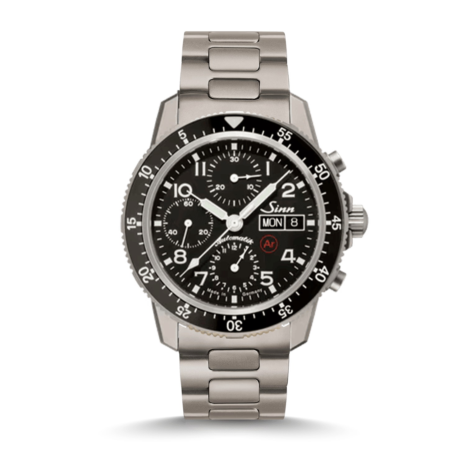 Sinn 103 Ti Ar – Sandfarbenes Canvas-Lederarmband Produktbild main 0