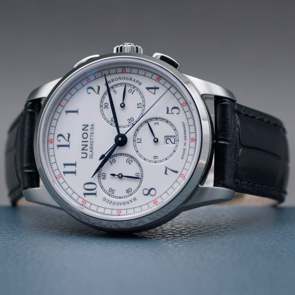 UNION Glashütte 1893 Johannes Dürrstein Edition Chronograph Produktbild main 2