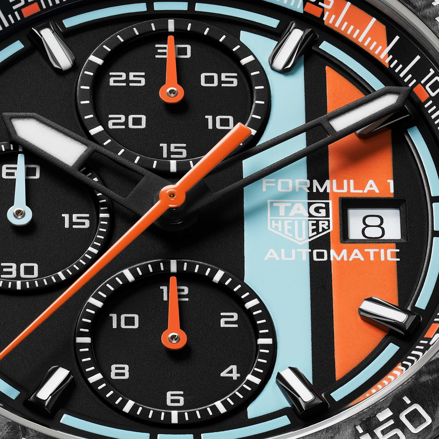 TAG Heuer Formula 1 Chronograph x Gulf Produktbild main 5
