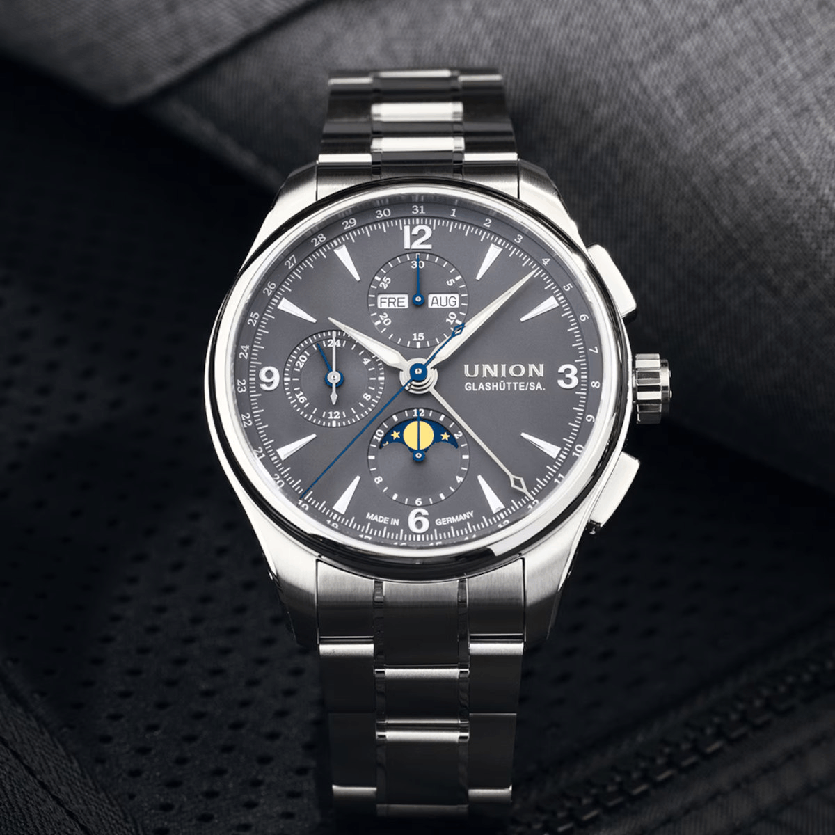 UNION Glashütte Belisar Chronograph Moon Phase Produktbild main 2