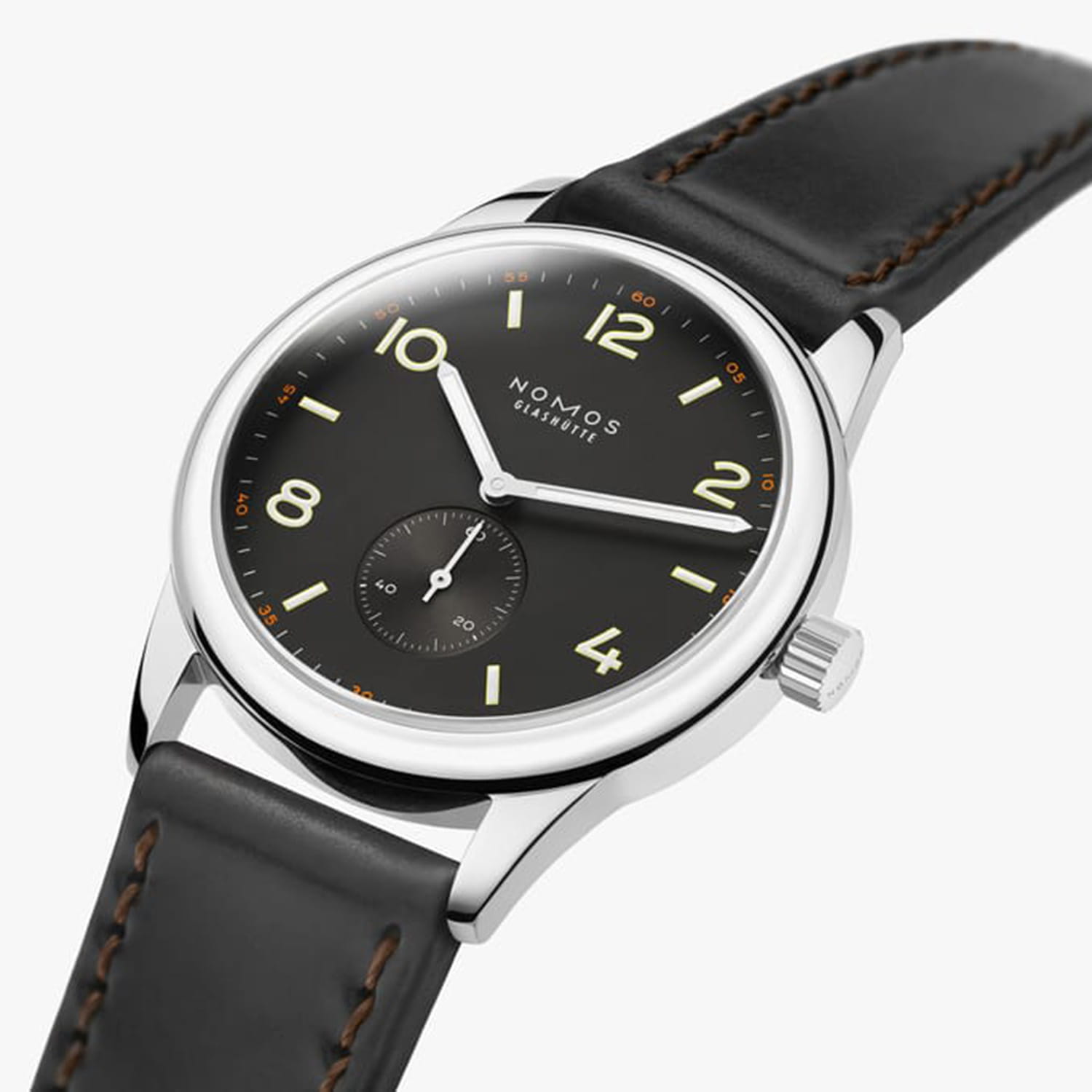 NOMOS Glashütte Club 38 Ruthenium Produktbild main 2