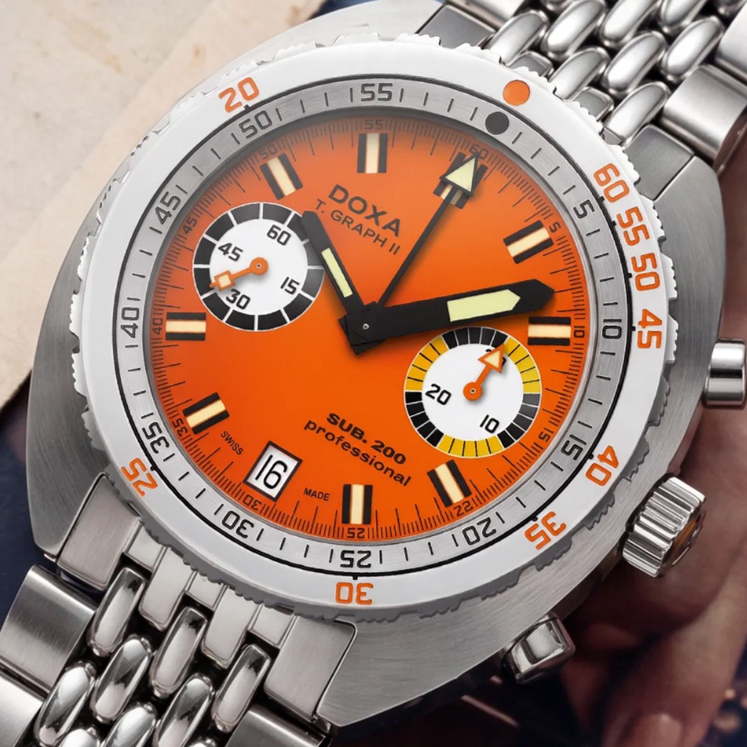 DOXA SUB 200 T.GRAPH II Professional Produktbild main 3