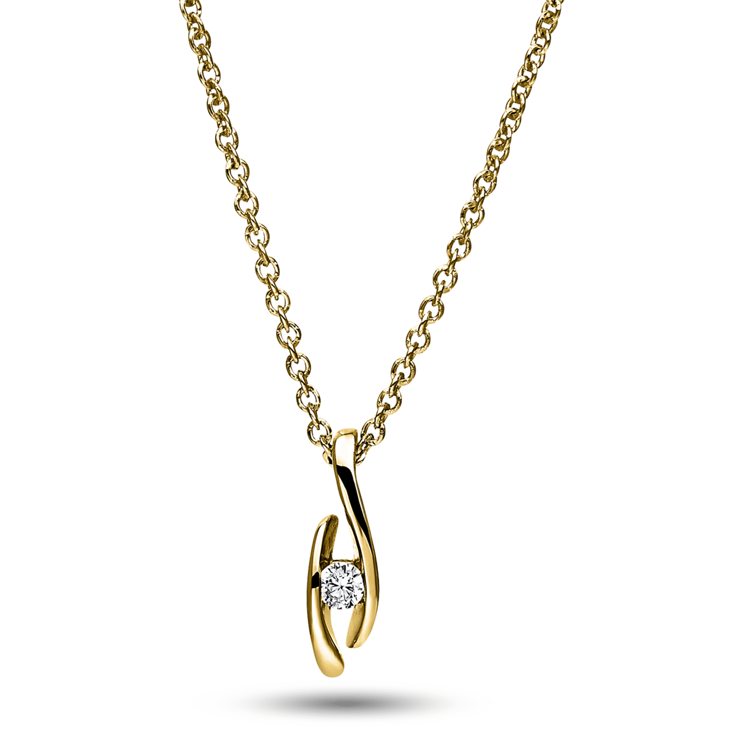 ALTHERR Diamonds Solitär Collier Produktbild main 0