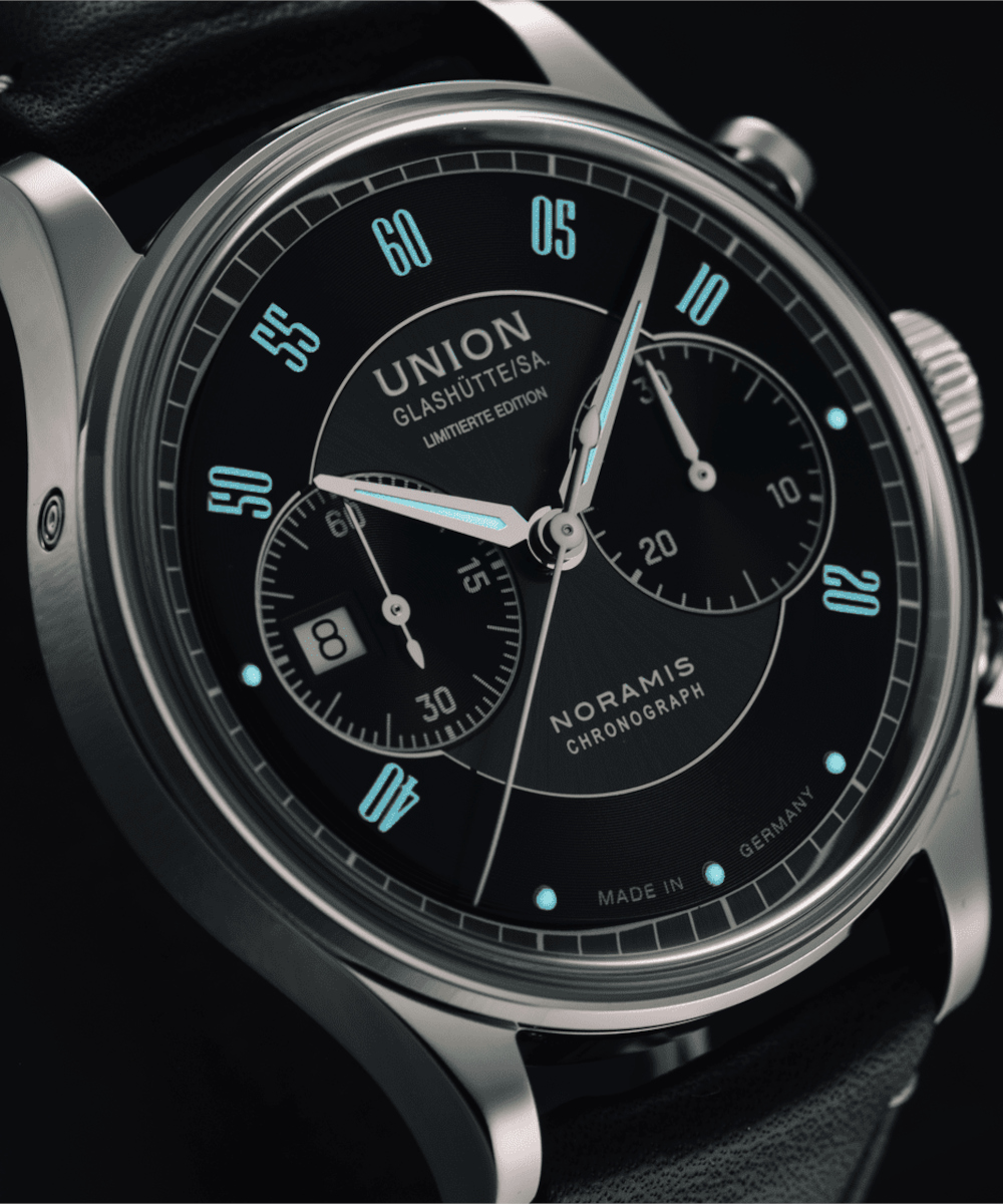 UNION Glashütte Noramis Chrono Limitierte Edition Sachsen Classic 2022 Produktbild main 2