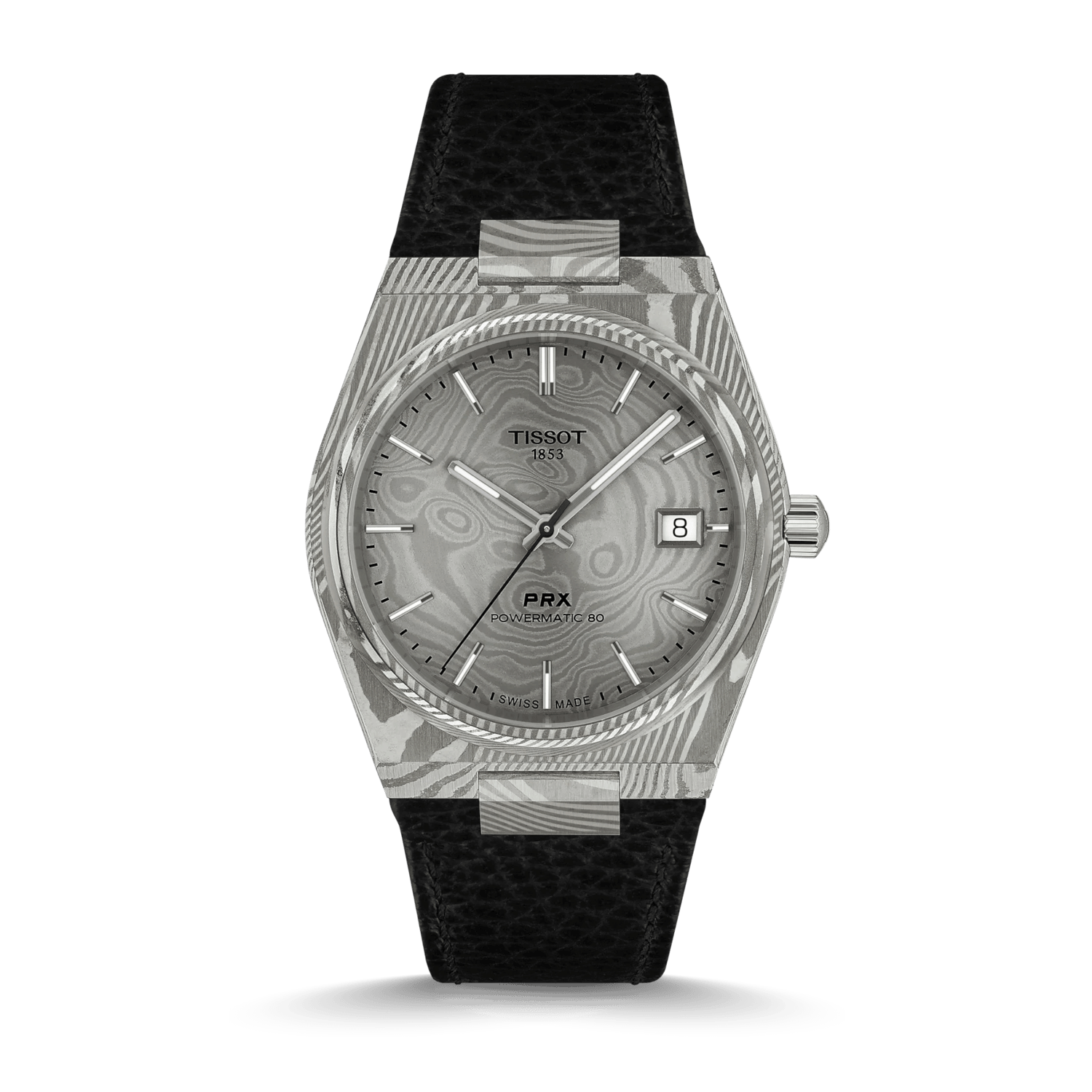 Tissot PRX Damaszenerstahl Powermatic 80 38 mm Produktbild main 0