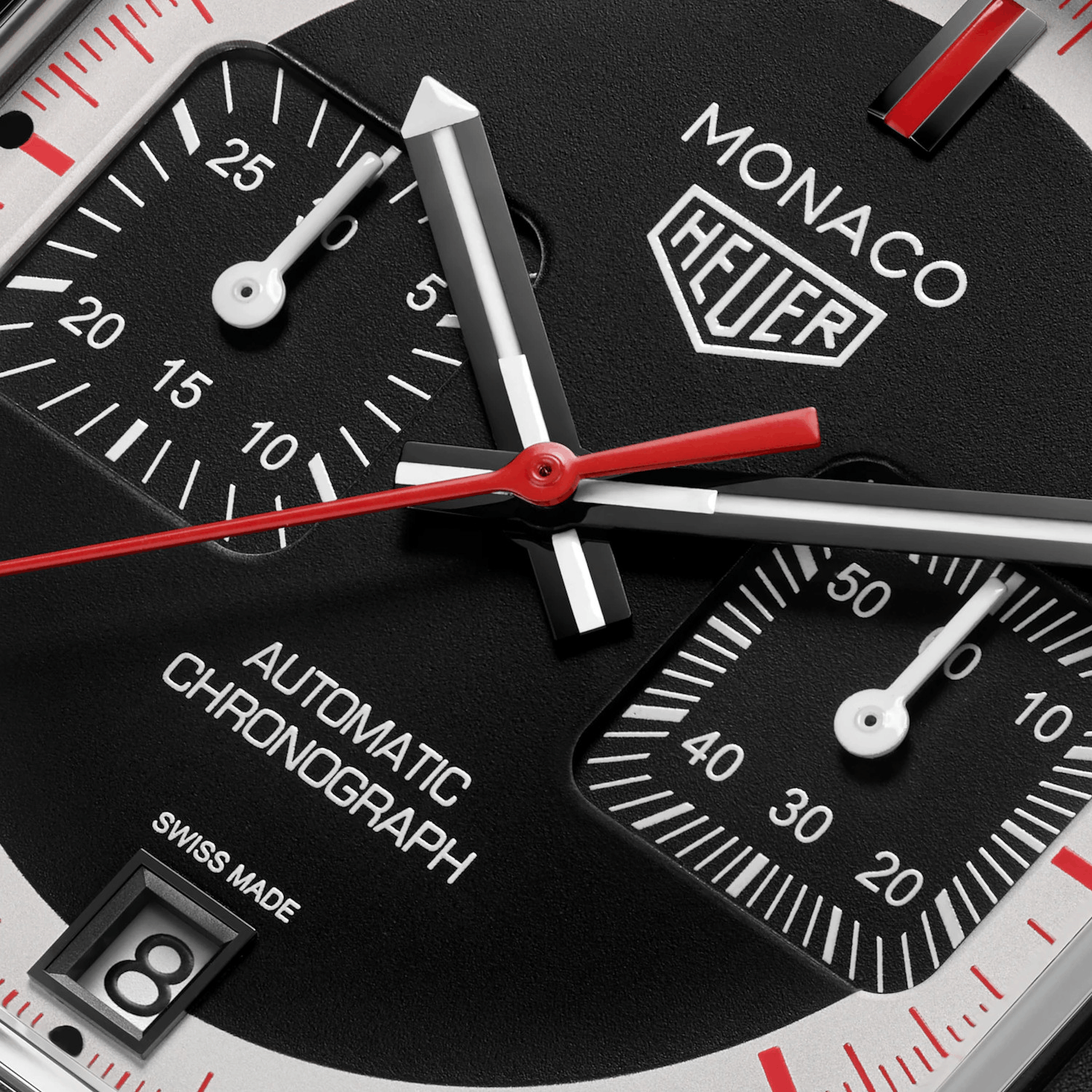 TAG HEUER Monaco Chronograph Stopwatch Produktbild main 1