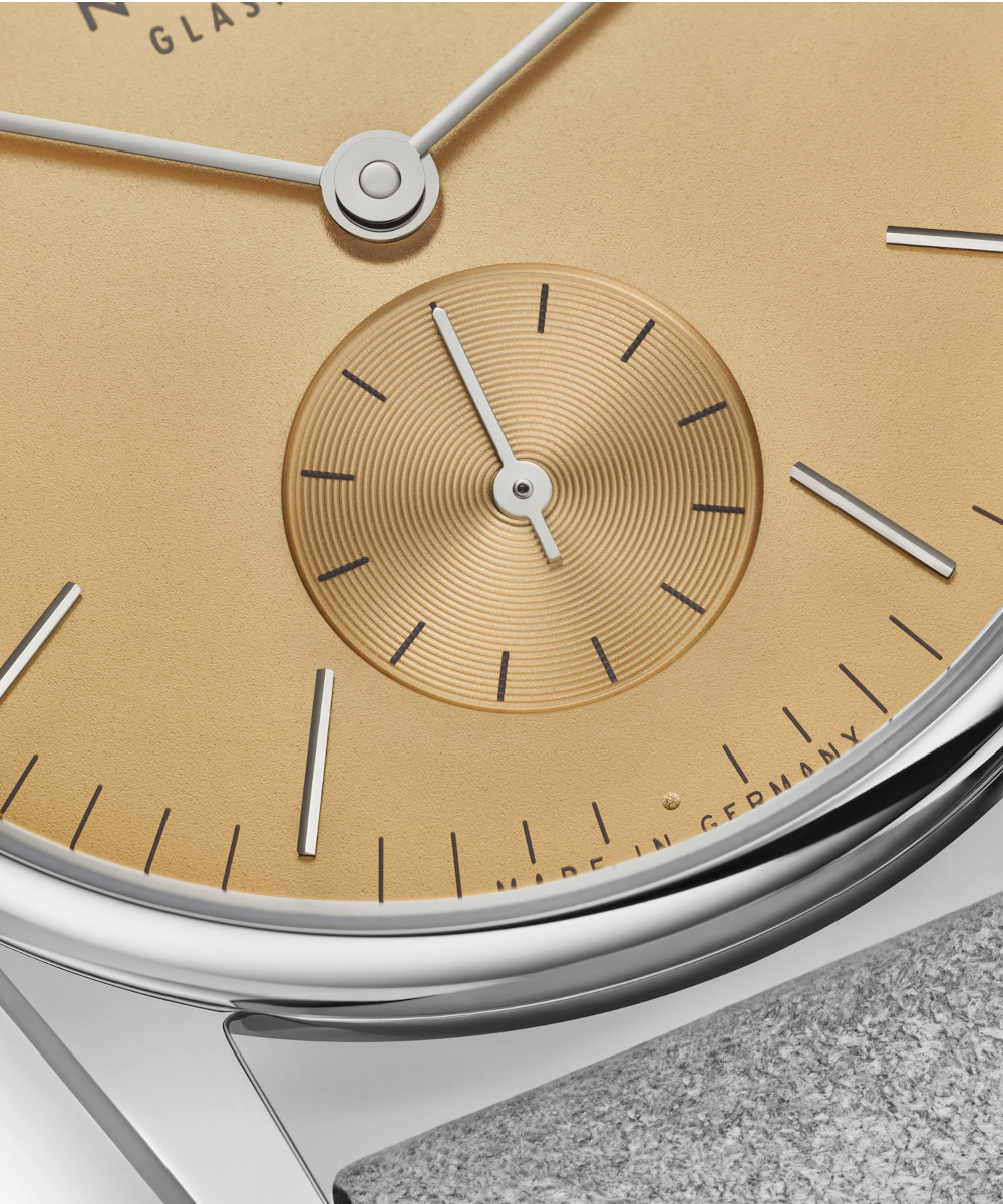 NOMOS Glashütte Orion 33 Gold Produktbild main 1