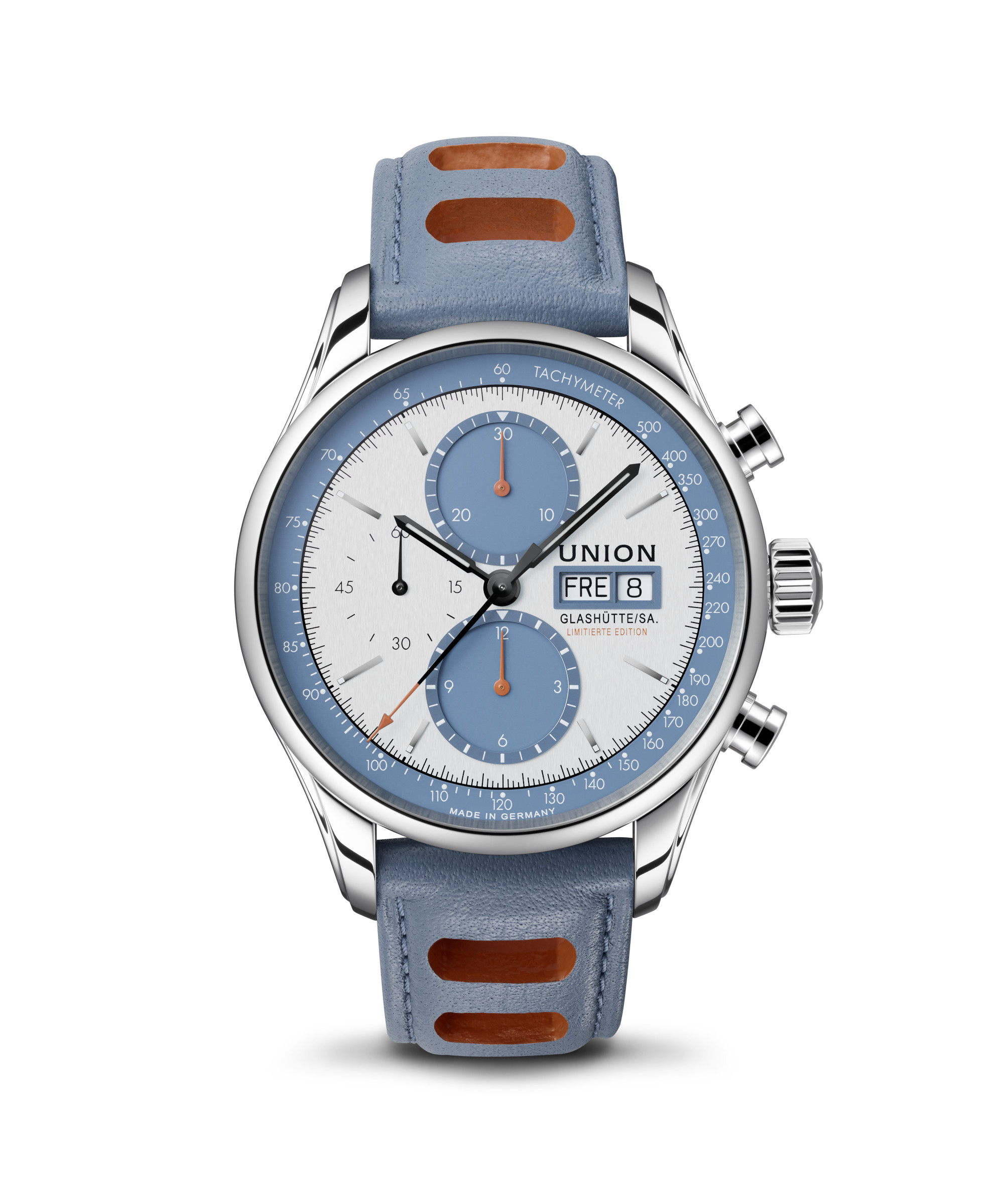 UNION Glashütte Viro Chronograph Silvretta Limited Edition Produktbild main 0