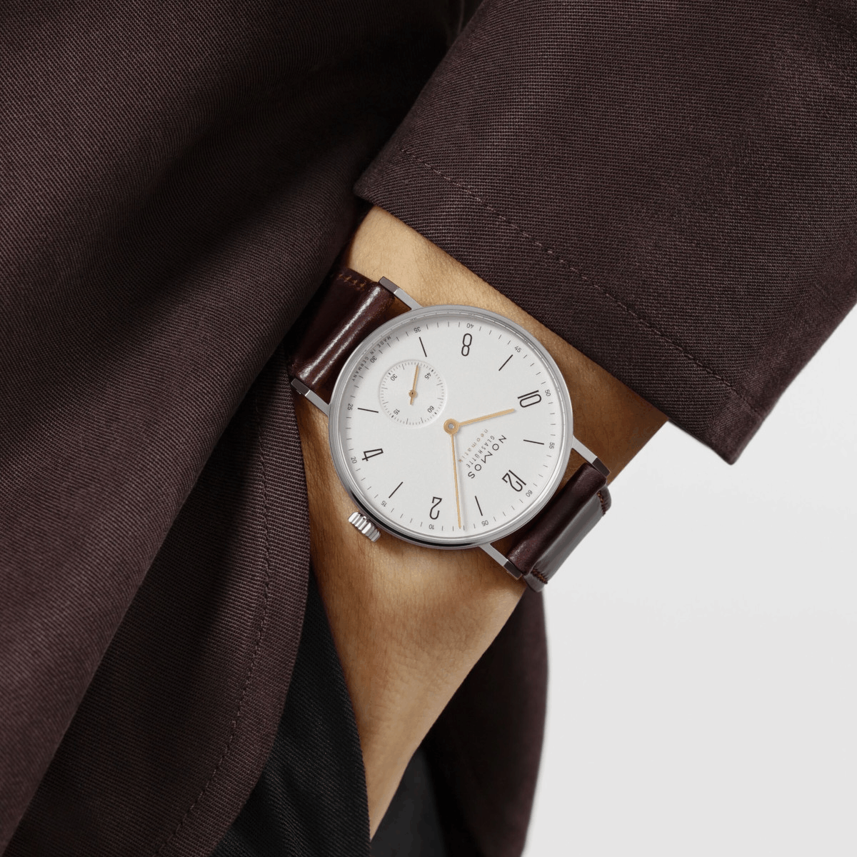 NOMOS Glashütte Tangente Neomatik Doré 35 mm Produktbild main 4