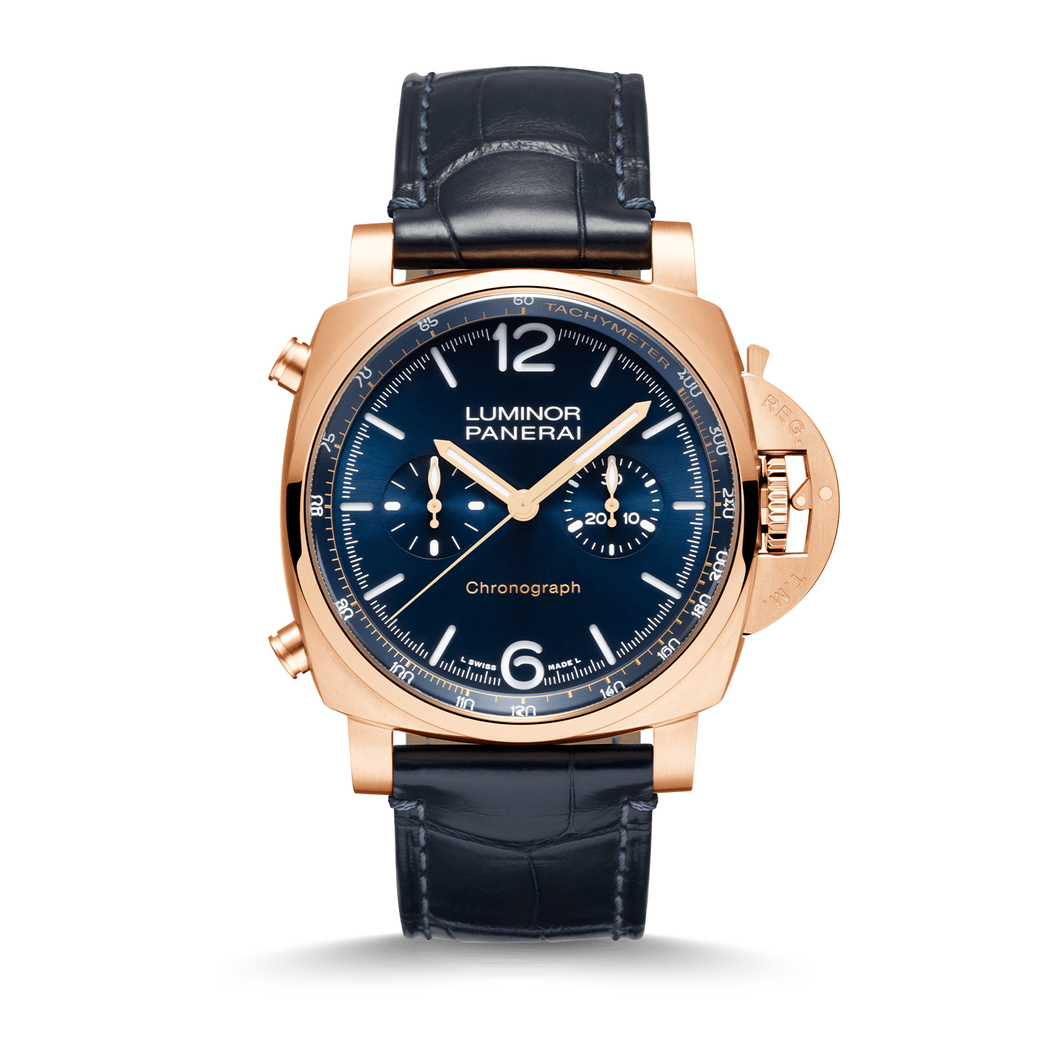 Panerai Luminor Chrono Goldtech™ Blu Notte Produktbild main 0