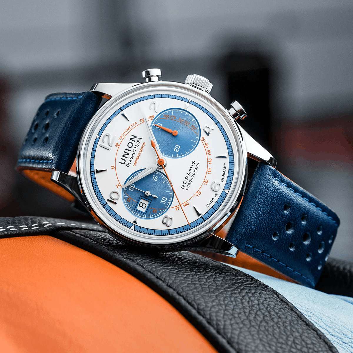 UNION Glashütte Noramis Chronograph Limited Edition Sachsen Classic 2024 Produktbild main 4