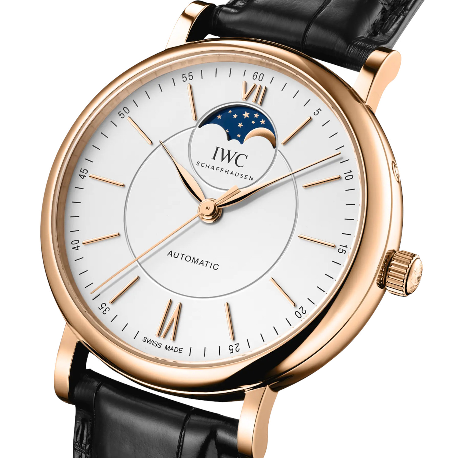 IWC Schaffhausen Portofino Automatic Moon Phase Produktbild main 2