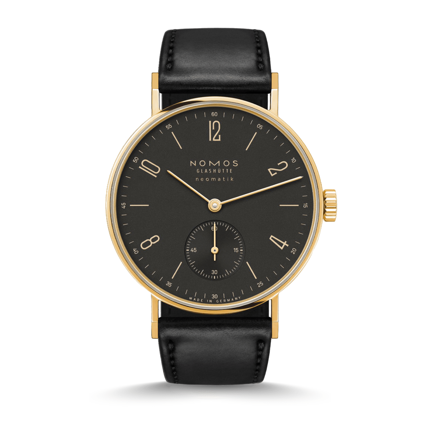 NOMOS Glasshütte Tangente Gold Neomatik Ruthenium Produktbild main 0