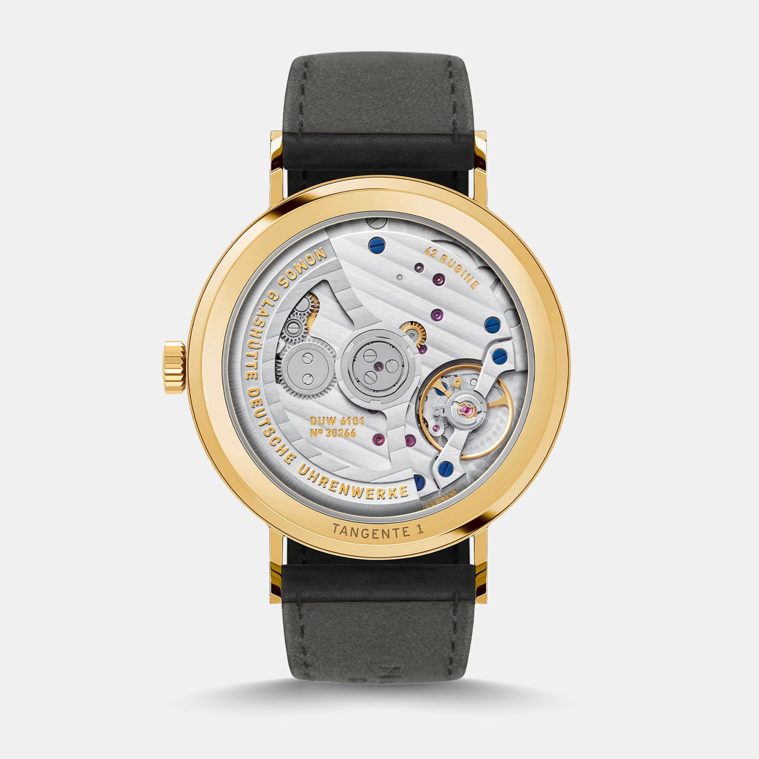 NOMOS Glashütte Tangente Gold neomatik 38 Update Produktbild main 1