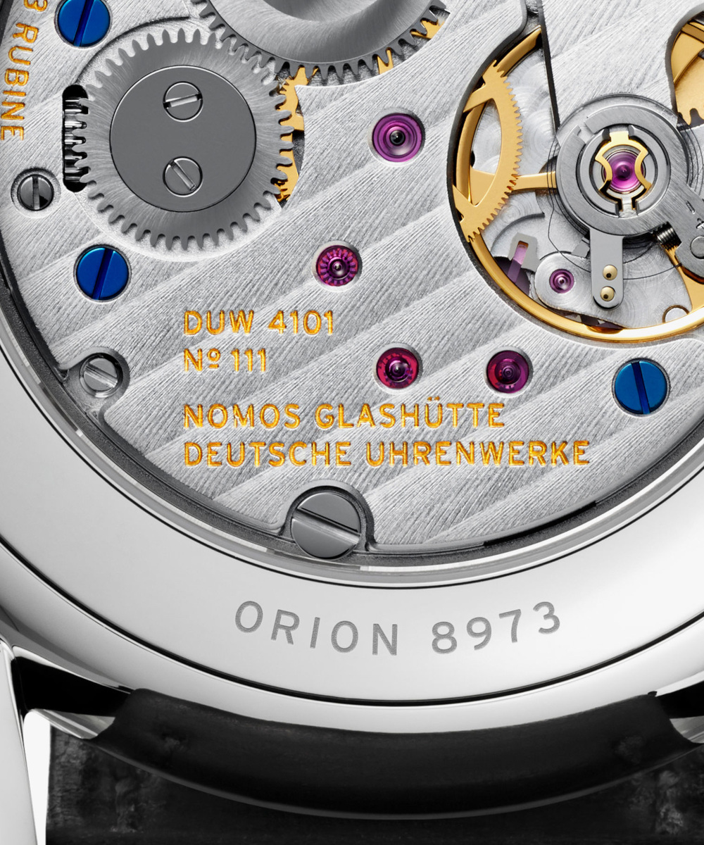 NOMOS Glashütte Orion 38 Datum Produktbild main 3