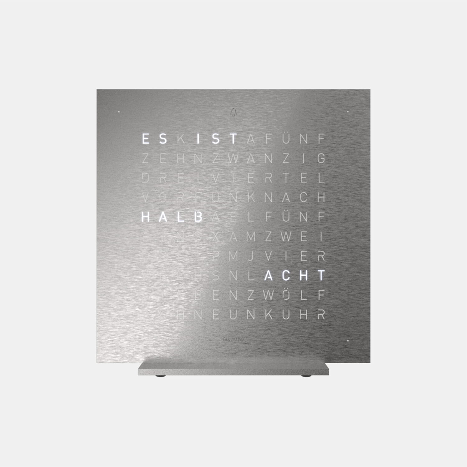 QLOCKTWO EARTH 13.5 Full Metal Produktbild main 0