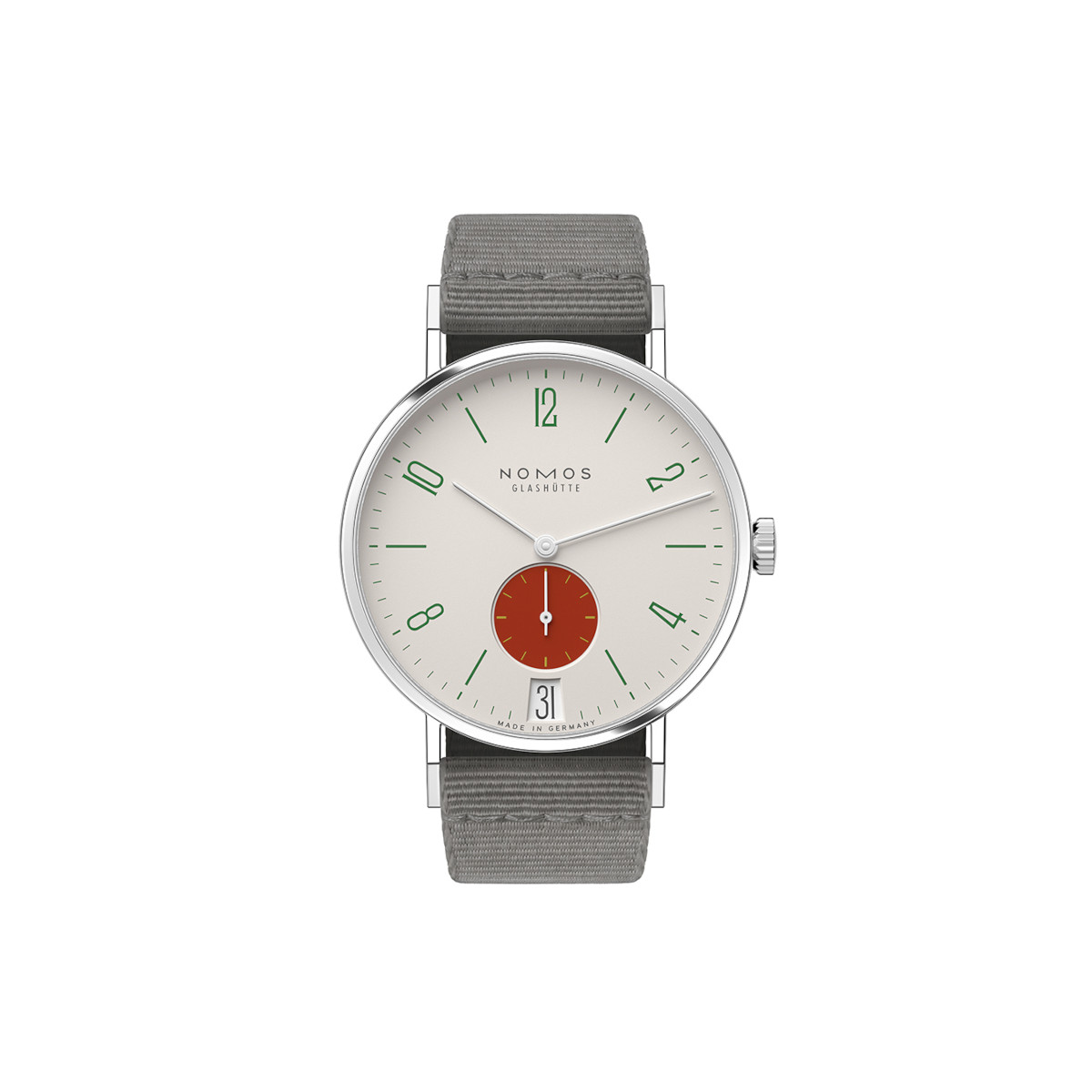 NOMOS Glashütte Tangente 38 Datum Stop