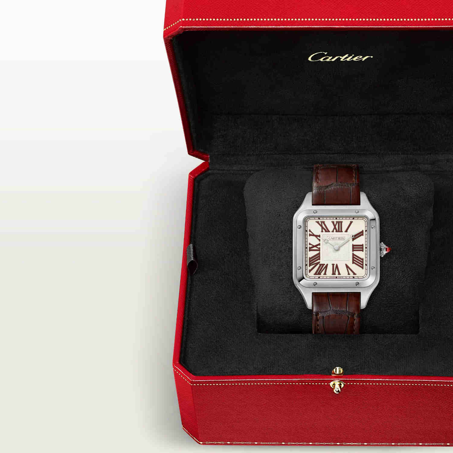 Cartier Santos Dumont XL Platin Produktbild main 2