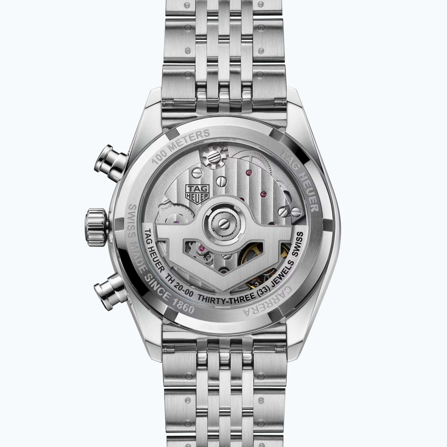 TAG HEUER Carrera Glassbox Panda Chronograph Produktbild main 2