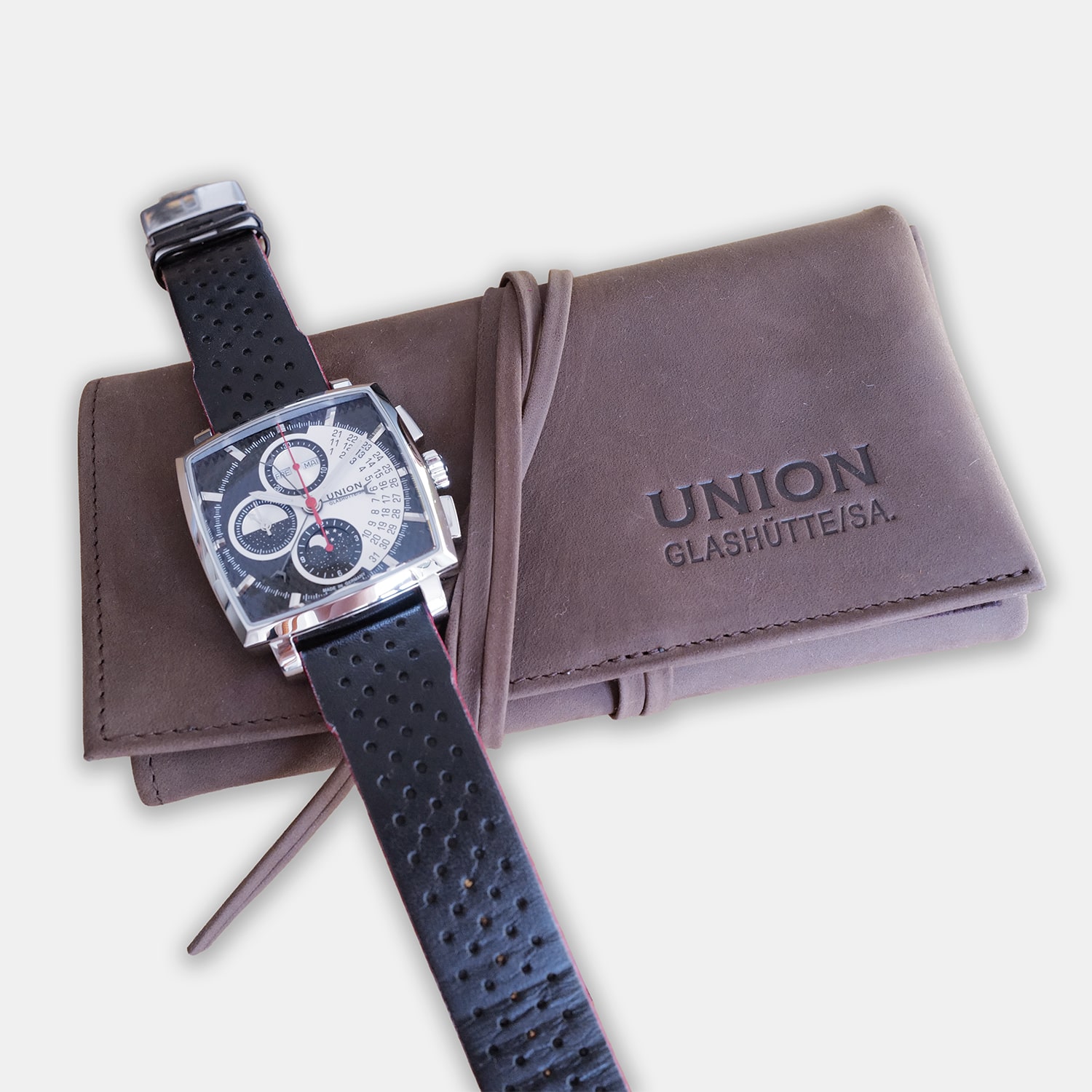 UNION Glashütte Uhrenrolle Leder Produktbild main 1
