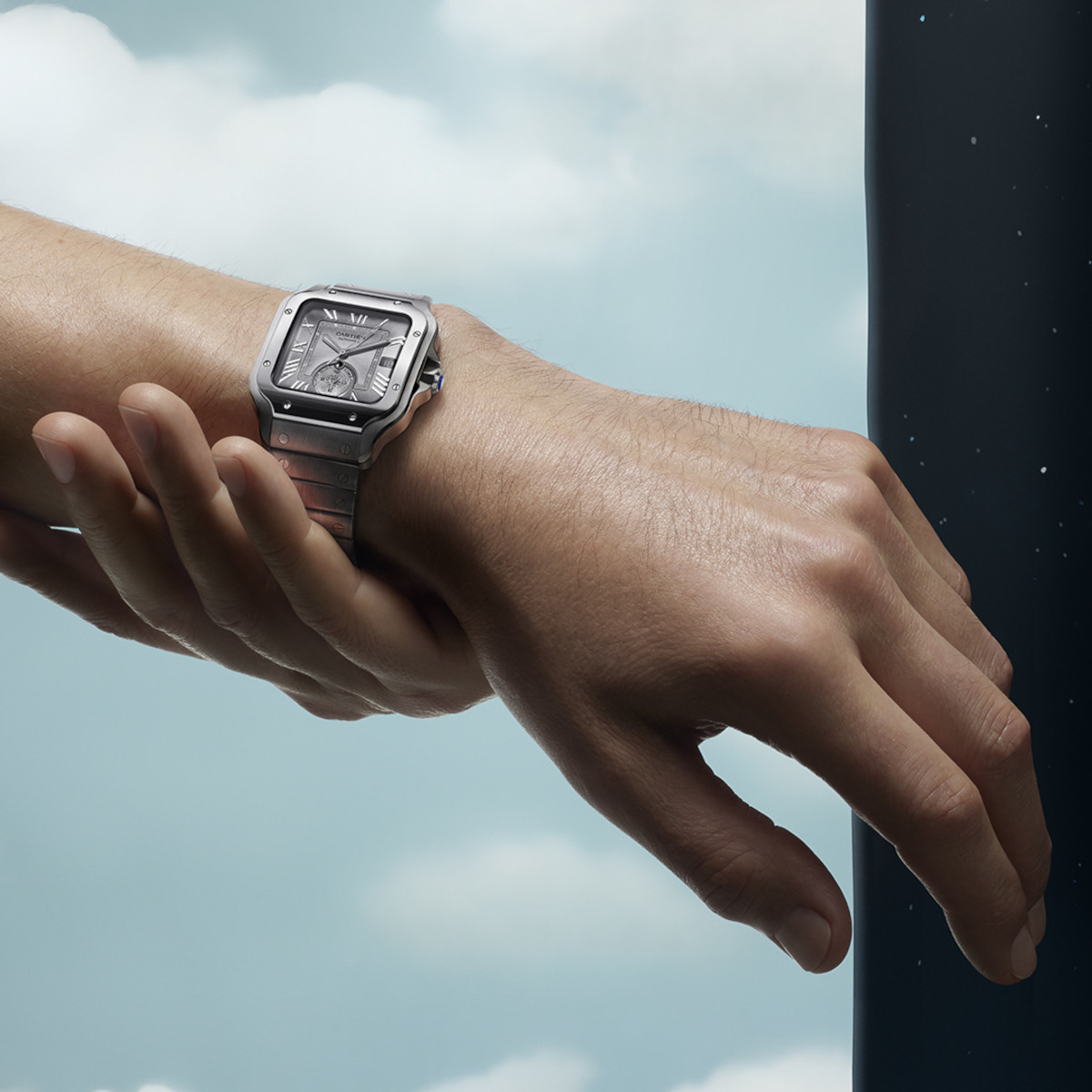 Cartier Santos de Cartier Dual Time Produktbild main 1