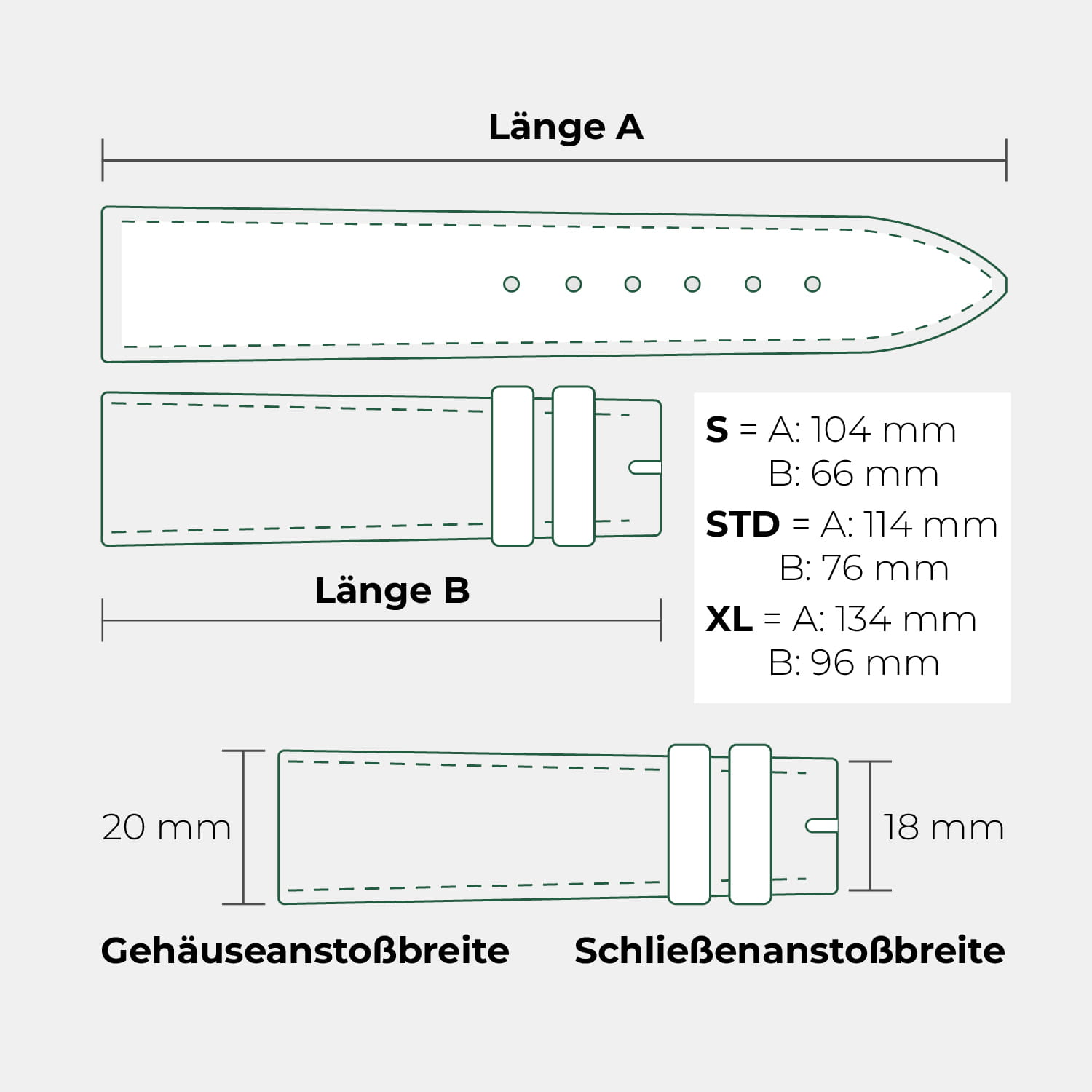 OMEGA Seamaster Diver 300M – Kautschukband Blau ohne Dornschließe 20 mm – XL Produktbild main 3
