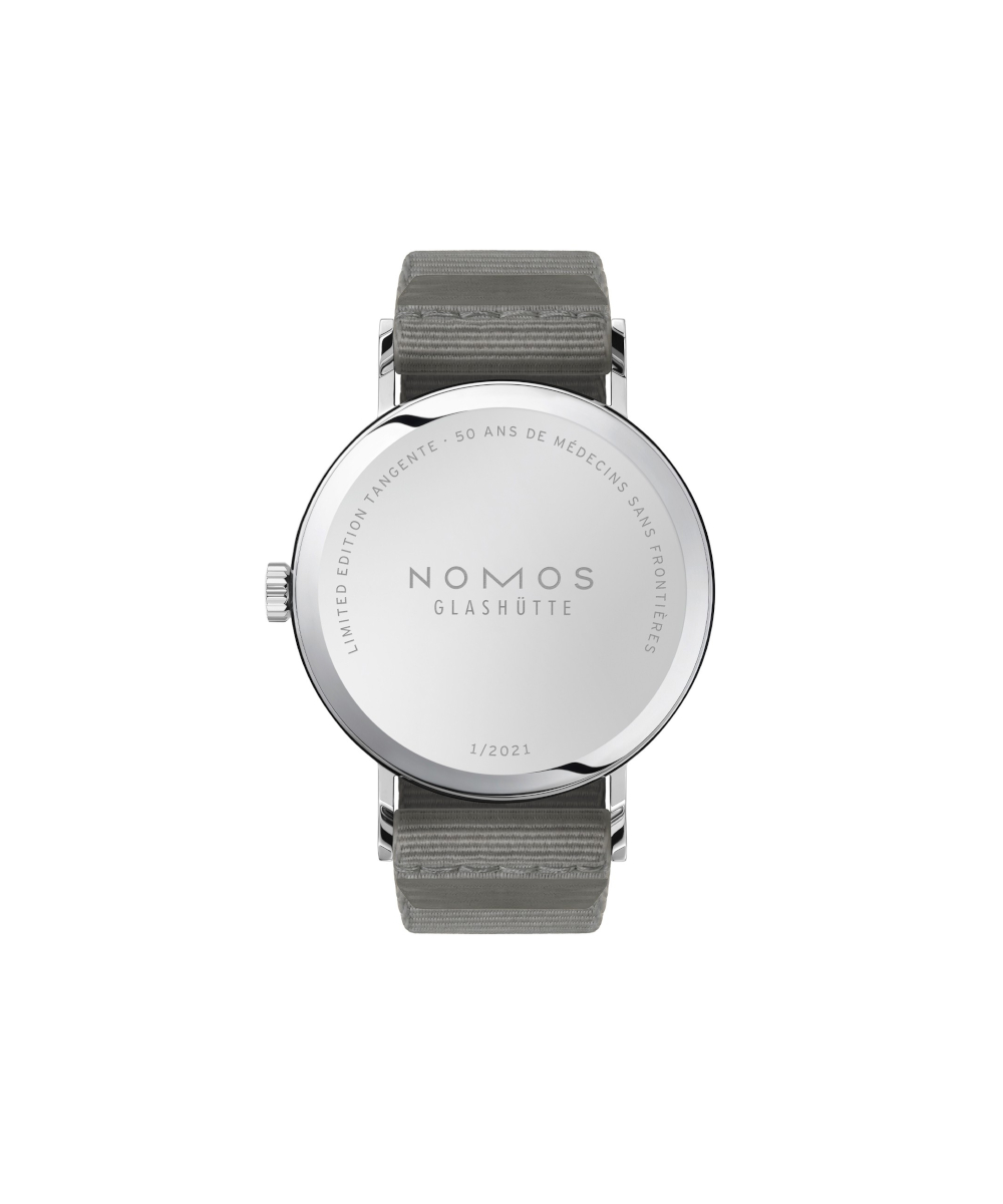 NOMOS Glashütte Tangente 38 - 50 ans de Médecins Sans Frontiéres Produktbild main 1