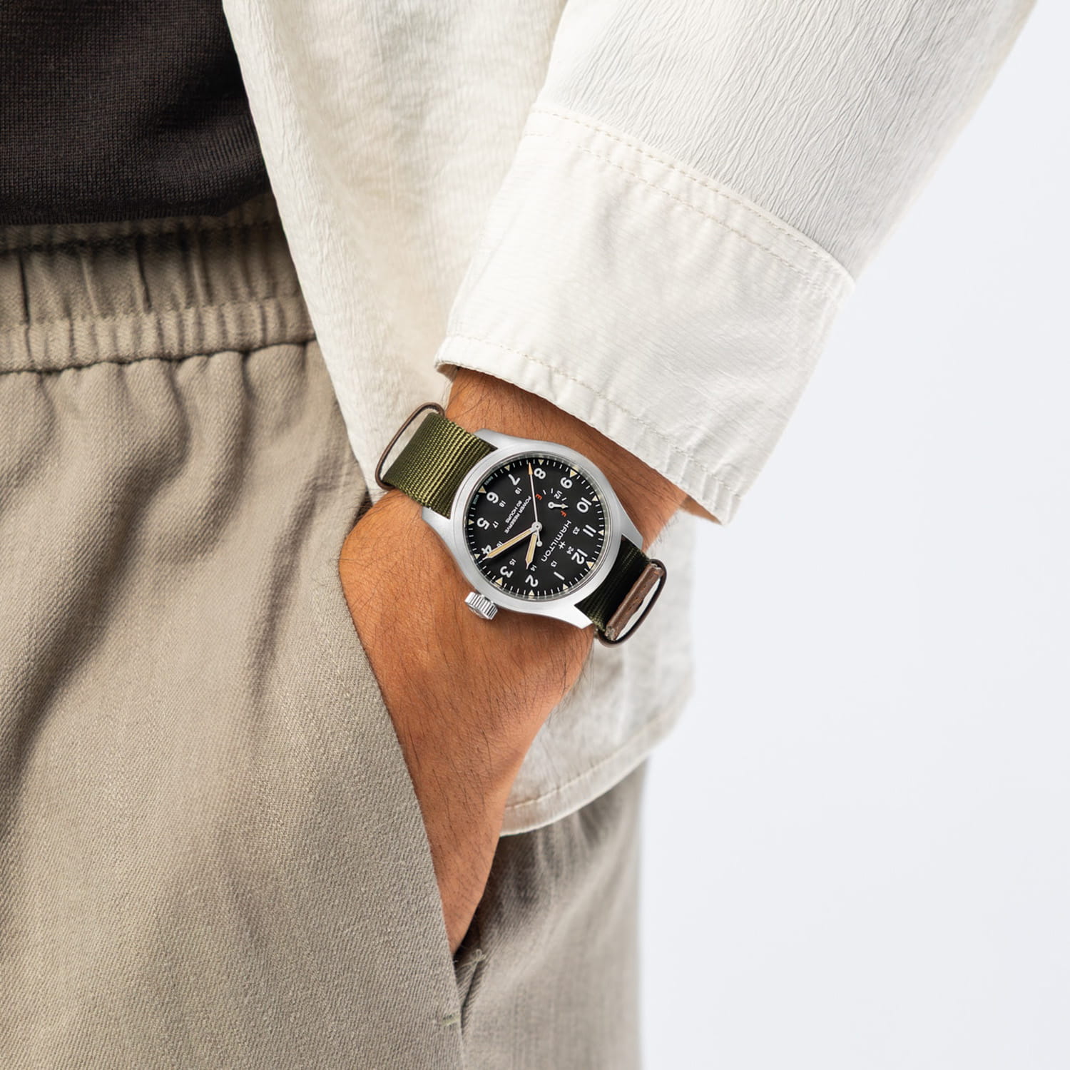 Hamilton Khaki Field Mechanical Power Reserve Produktbild main 1