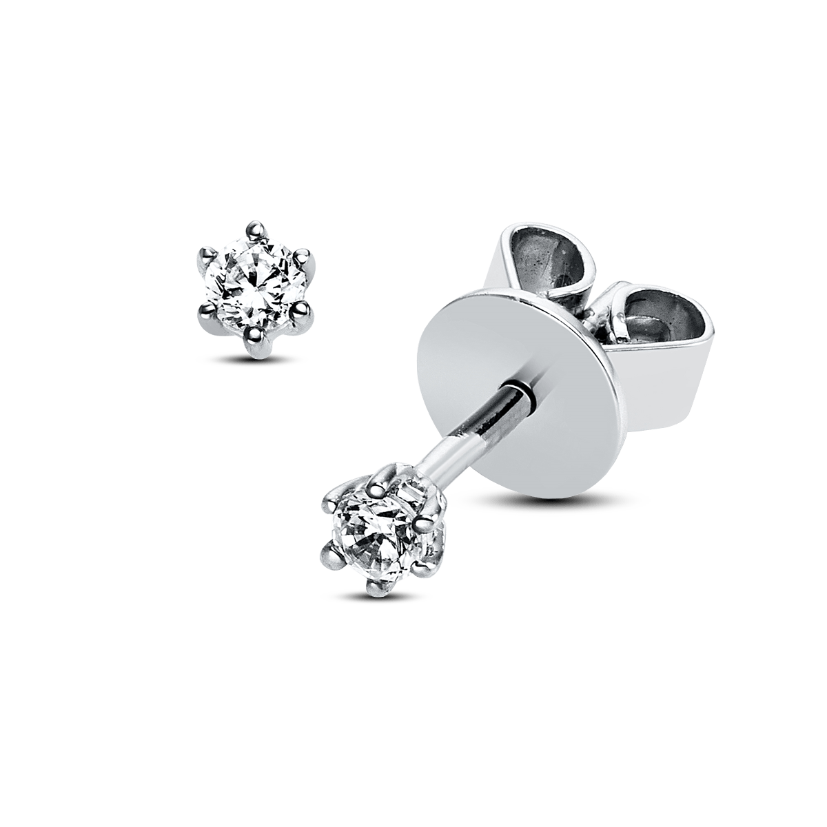 ALTHERR Diamonds Solitär Ohrstecker 6er-Krappe ALTHERR Diamonds Solitär Ohrstecker 6er-Krappe