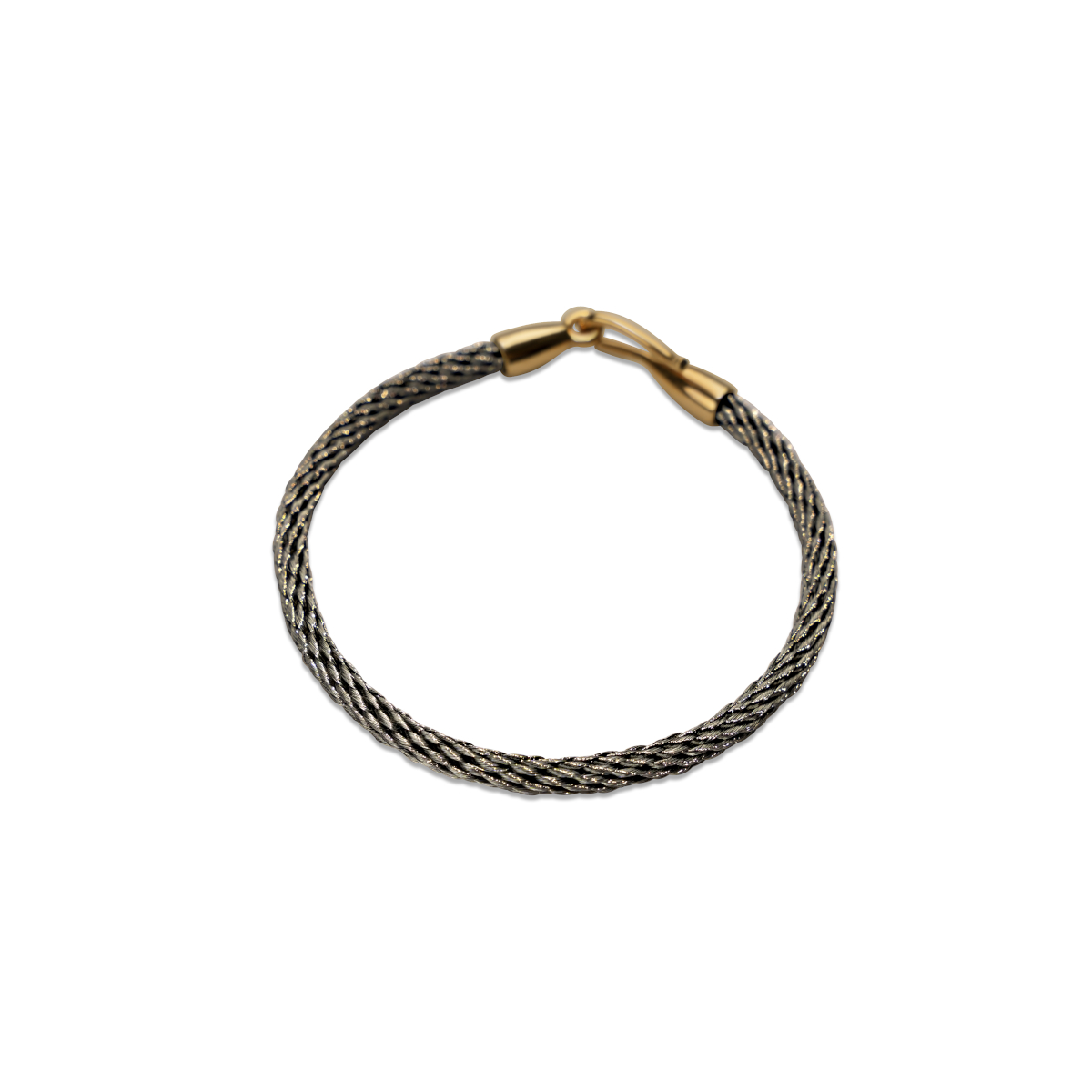 Bossert Kast Armband Mancona Edelstahl Hakenschloss Rotgold 20cm Produktbild main 0