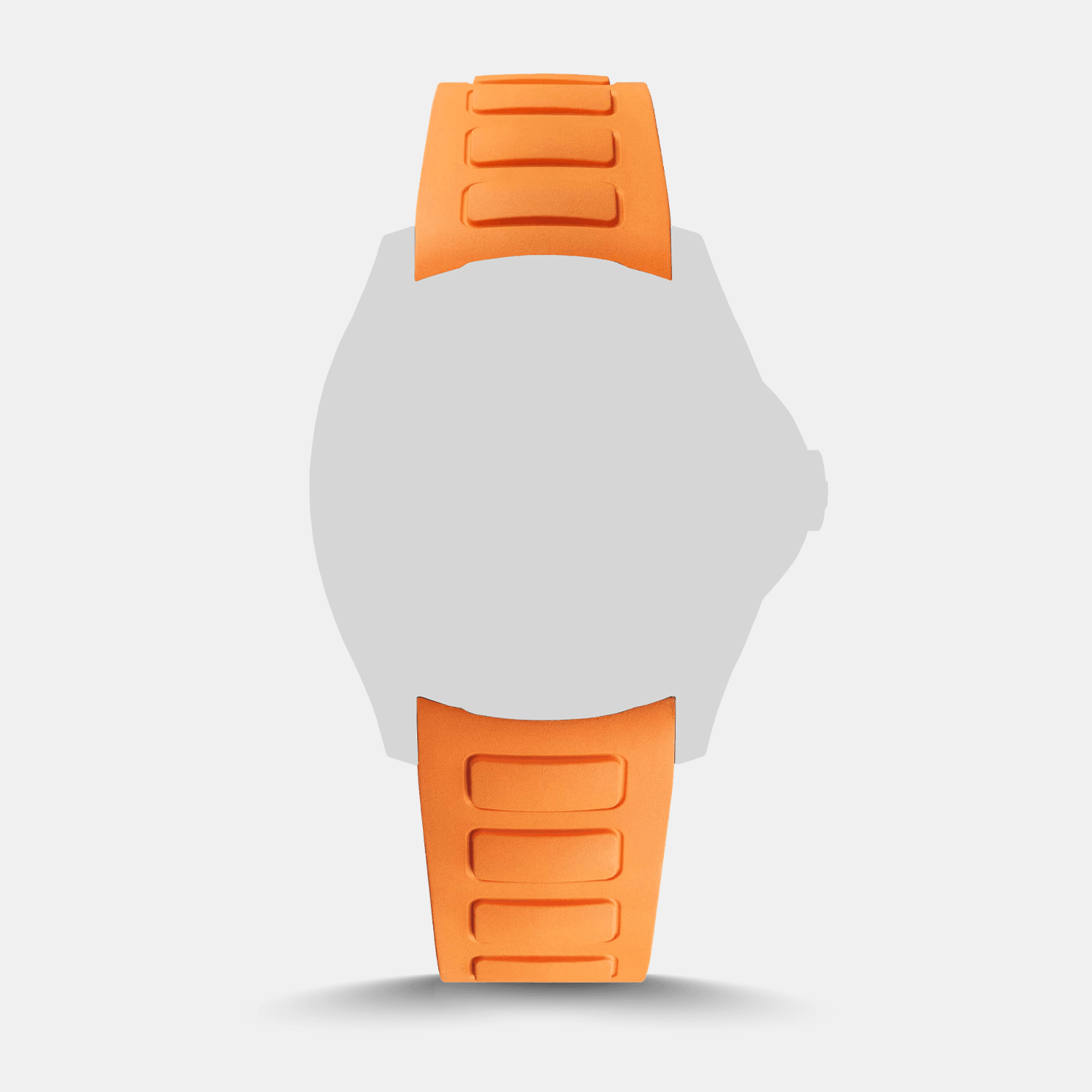 MIDO Multifort TV Big Date orangefarbenes Kautschuk-Armband 22mm Produktbild main 0