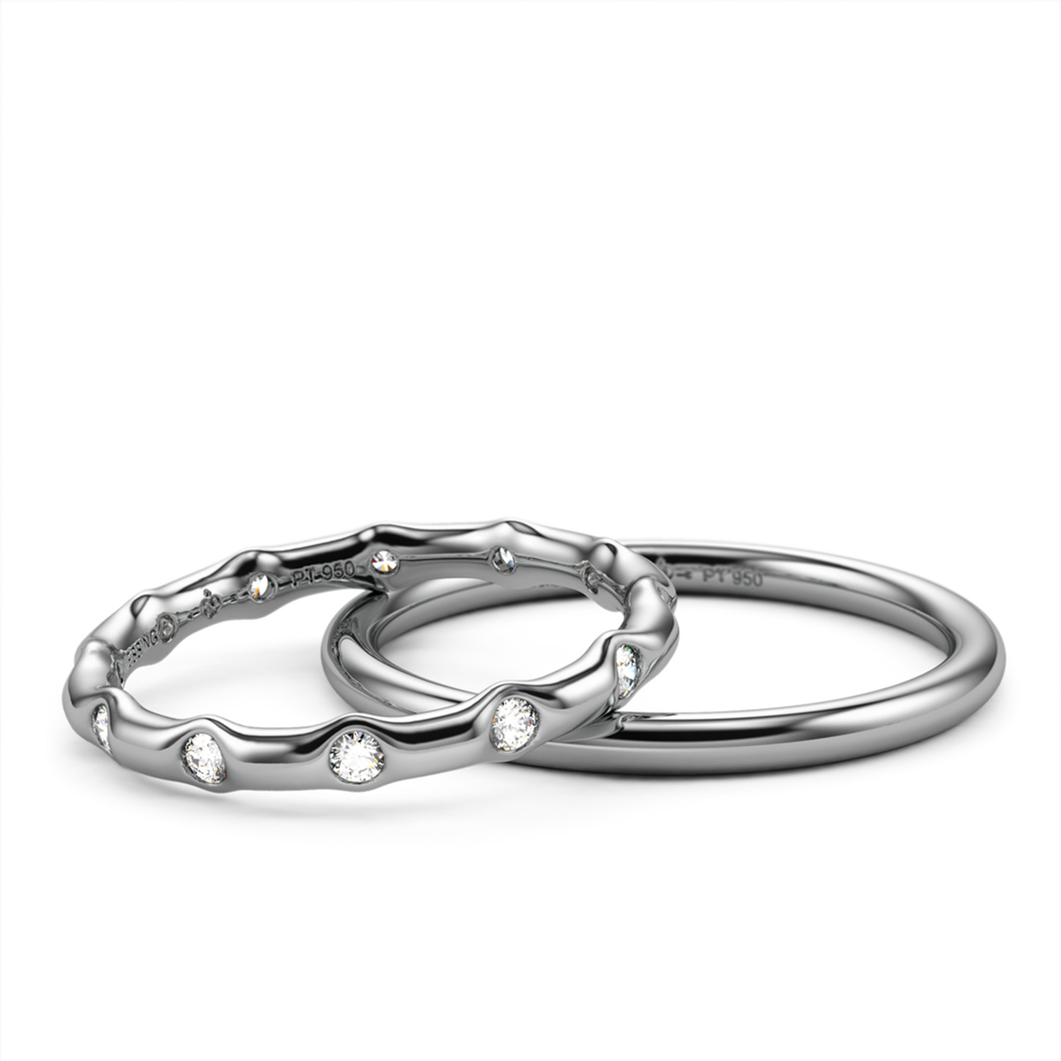 Niessing Traces of Love Ring Platin – Ringweite 54 Produktbild main 3