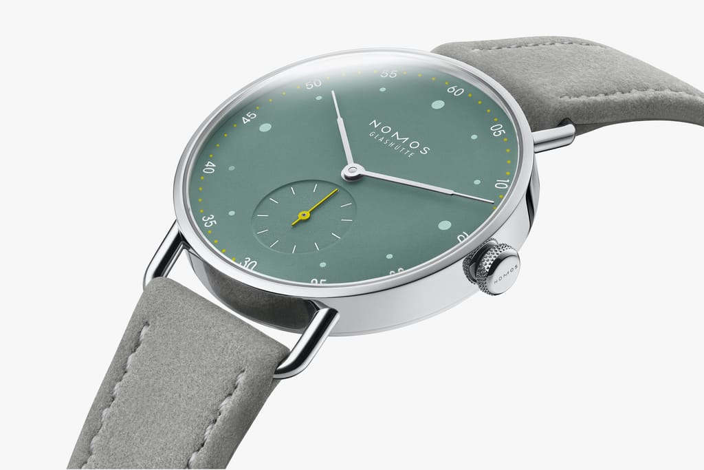 NOMOS Glashütte Metro 33 Sage Produktbild main 0