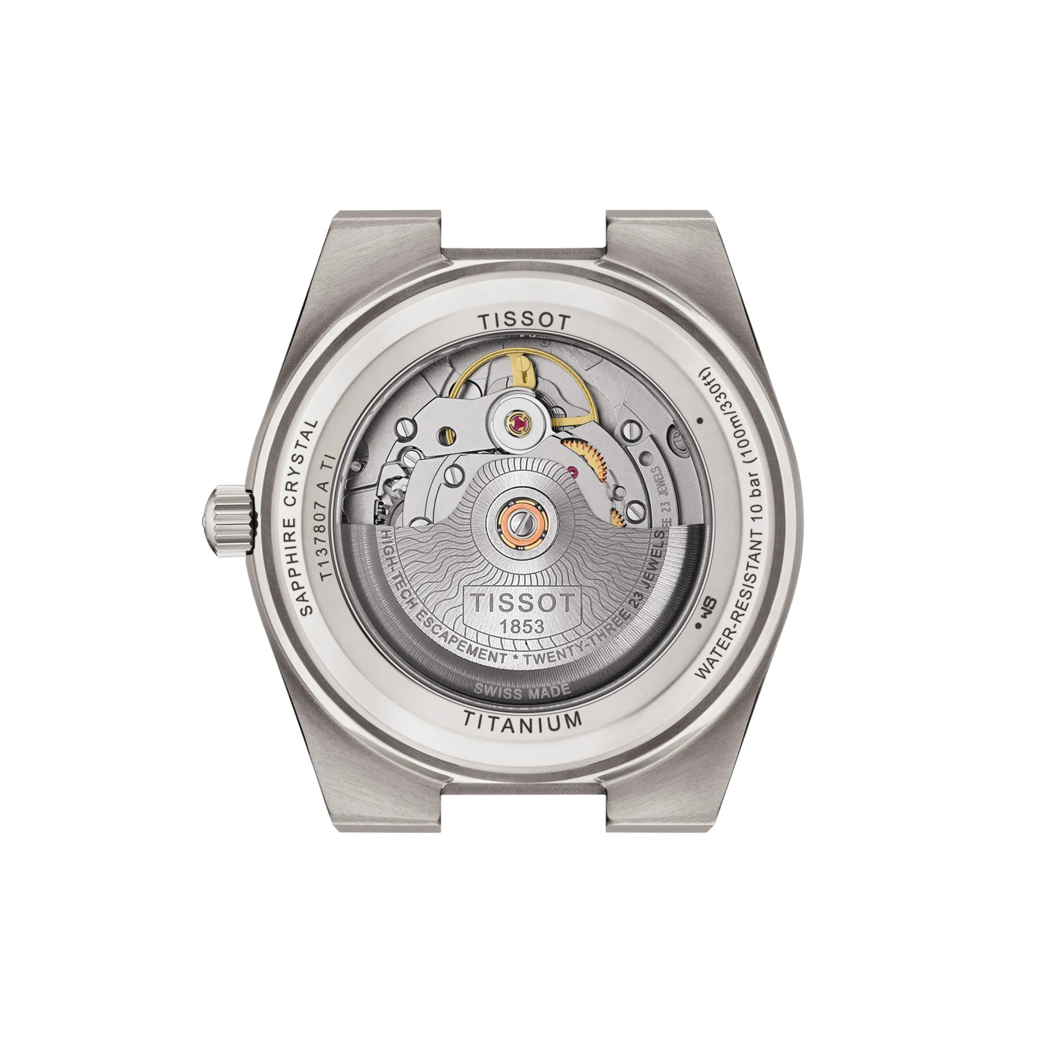 Tissot PRX Powermatic 80 Titan 38 mm Produktbild main 1