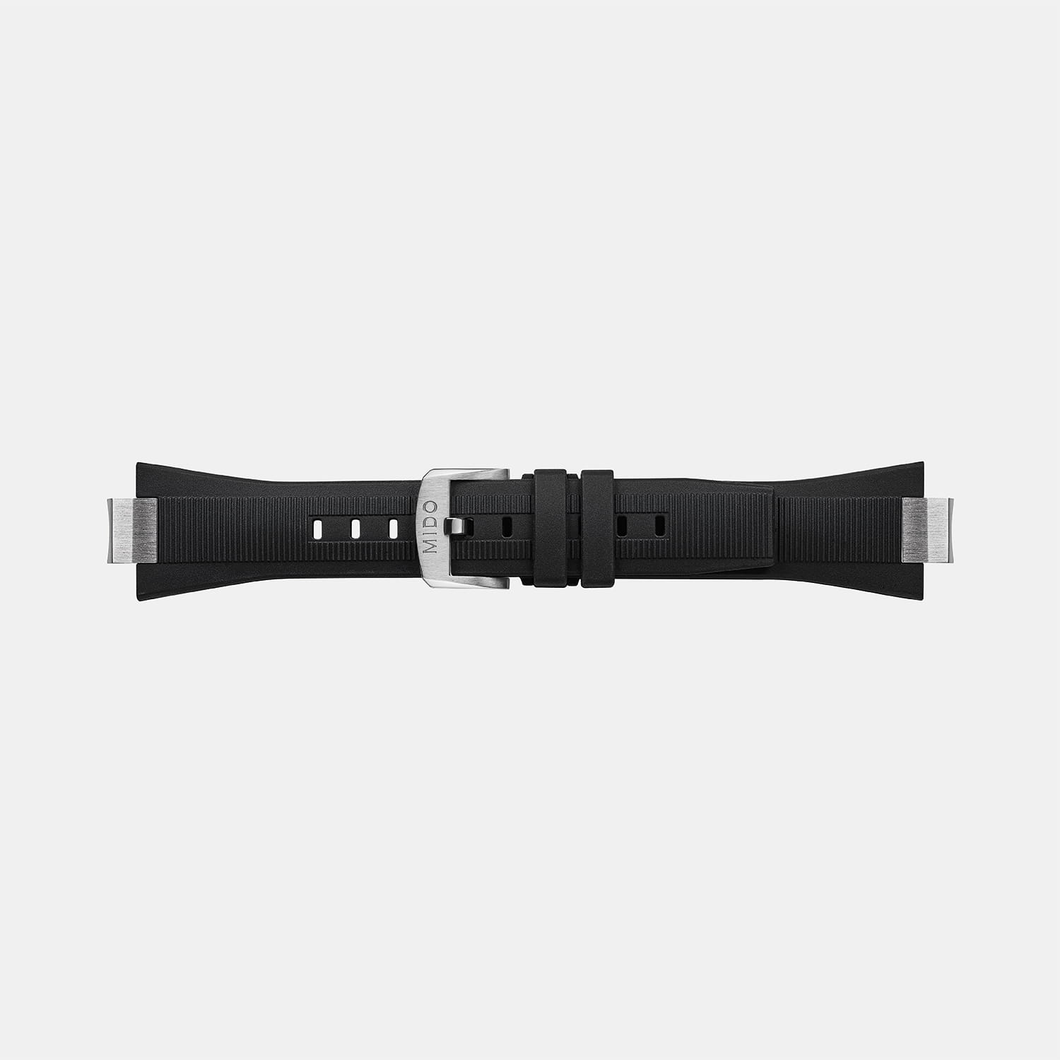 MIDO Multifort 8 schwarzes Kautschuk-Armband 12mm Produktbild main 2