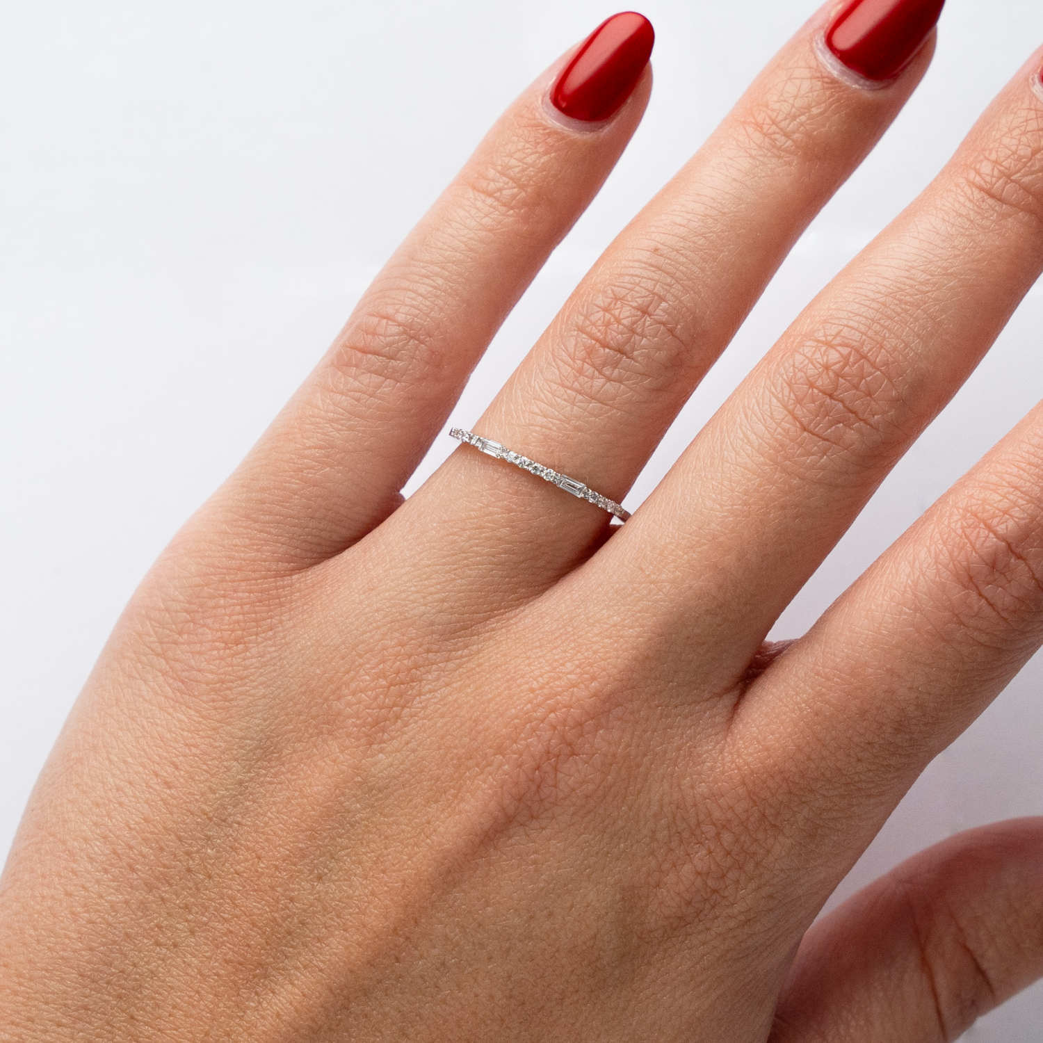 ALTHERR Diamonds Classic Ring Baguette 0,16 ct. – Ringweite 53 Produktbild main 1