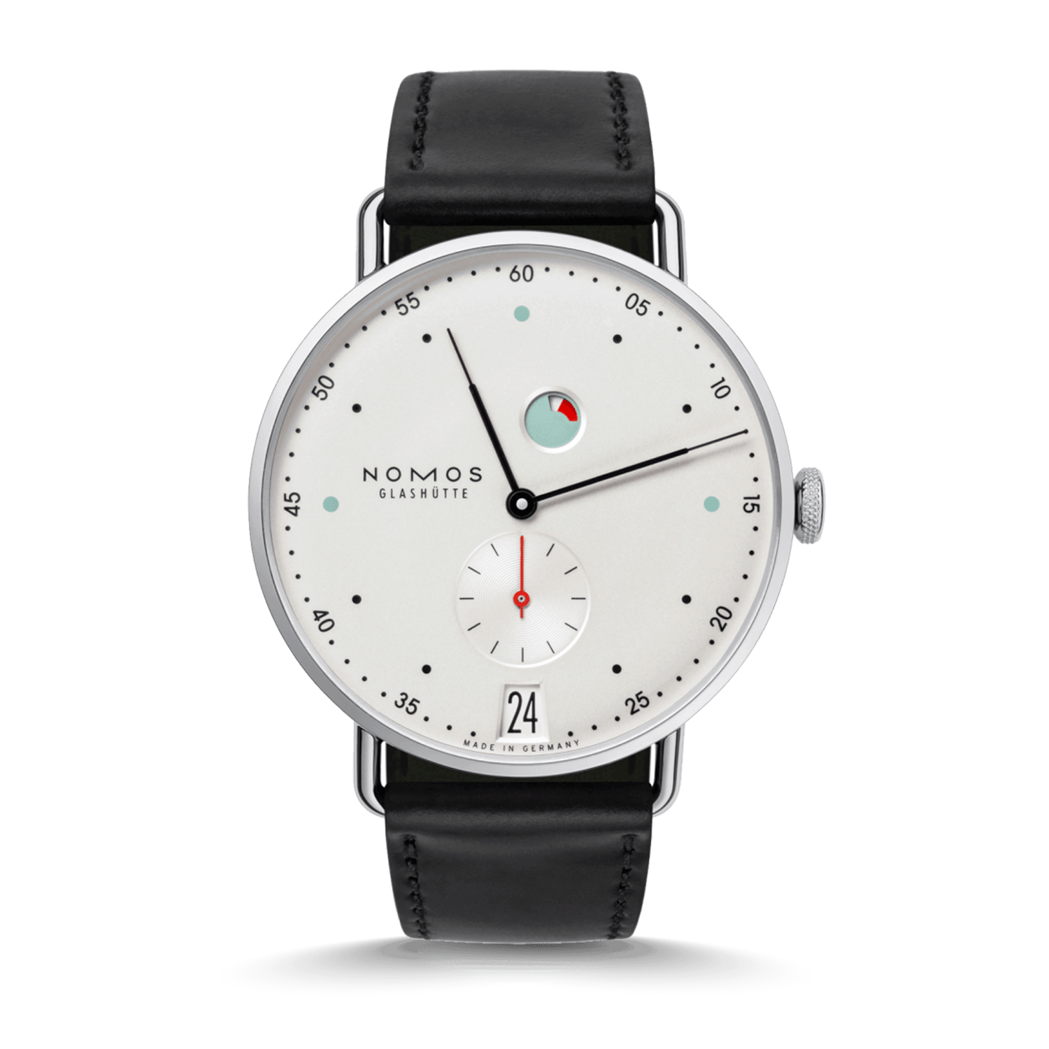 NOMOS Glashütte Metro Datum Gangreserve Produktbild main 0