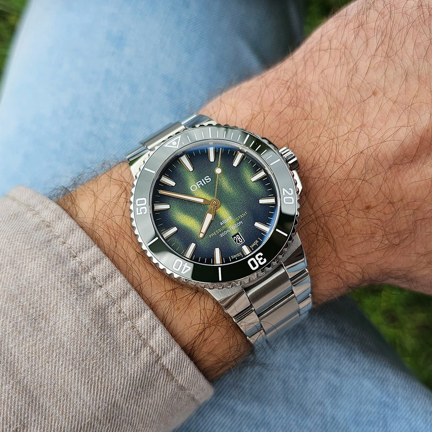 Oris Aquis Kelp Forest Limited Edition Produktbild main 10
