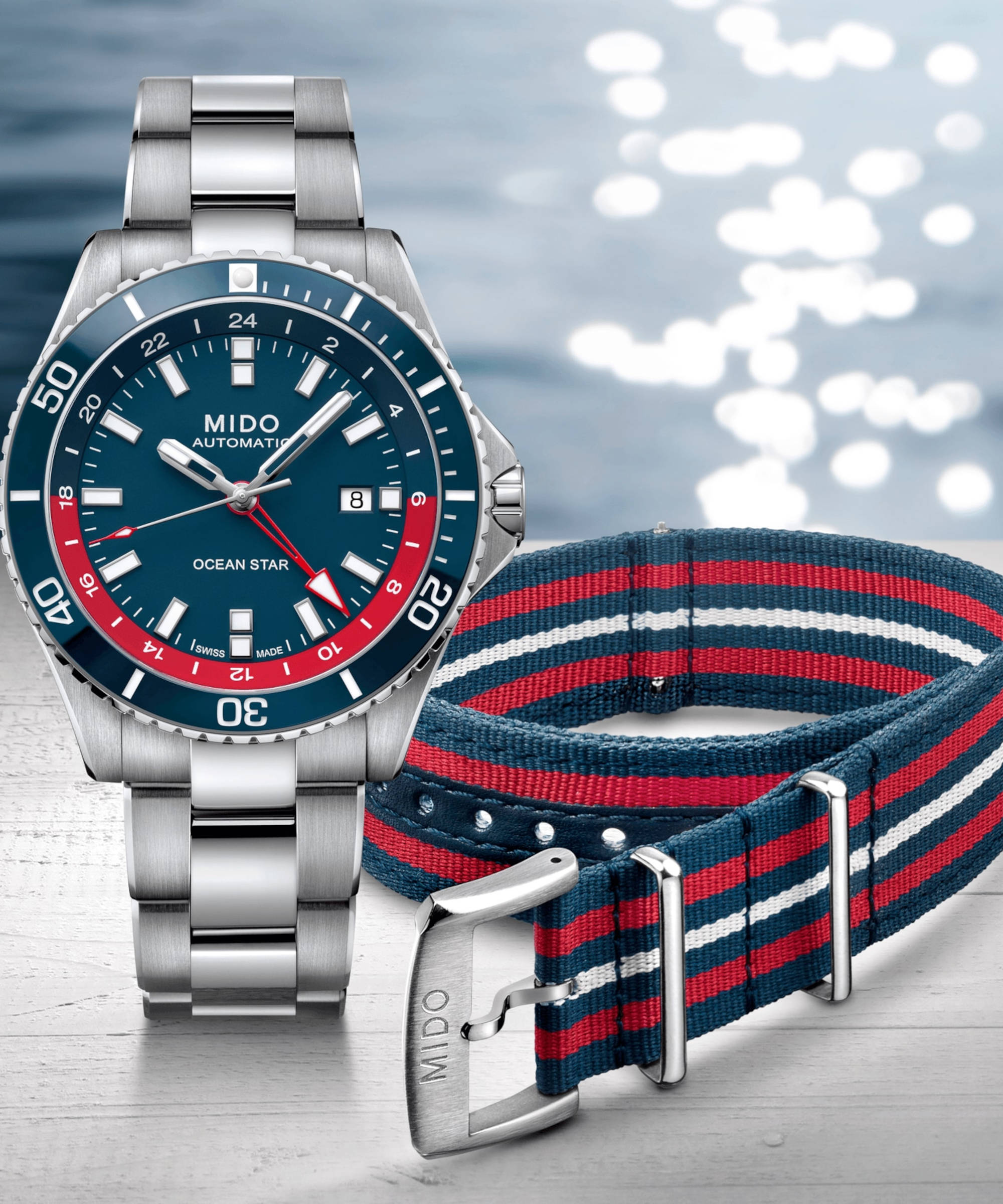 Mido Ocean Star GMT Produktbild main 2
