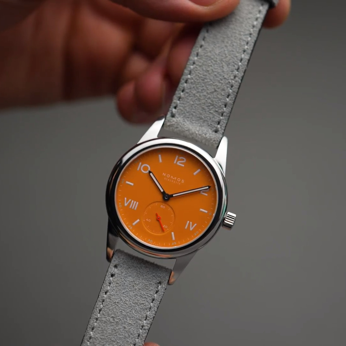 NOMOS Glashütte Club Campus 36 Future Orange Produktbild main 5