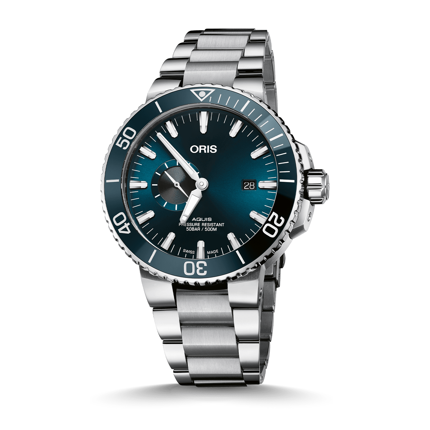 Oris Aquis Small Second Date Produktbild main 0
