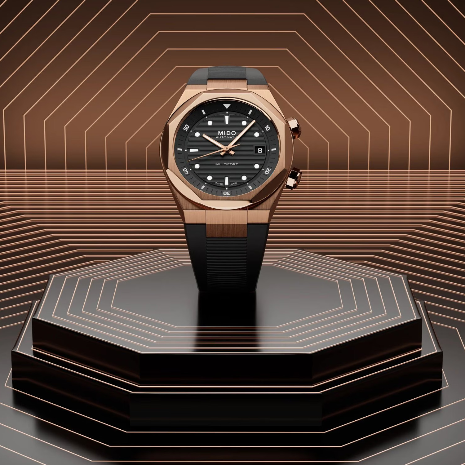 Mido Multifort 8 Two Crowns Produktbild main 4