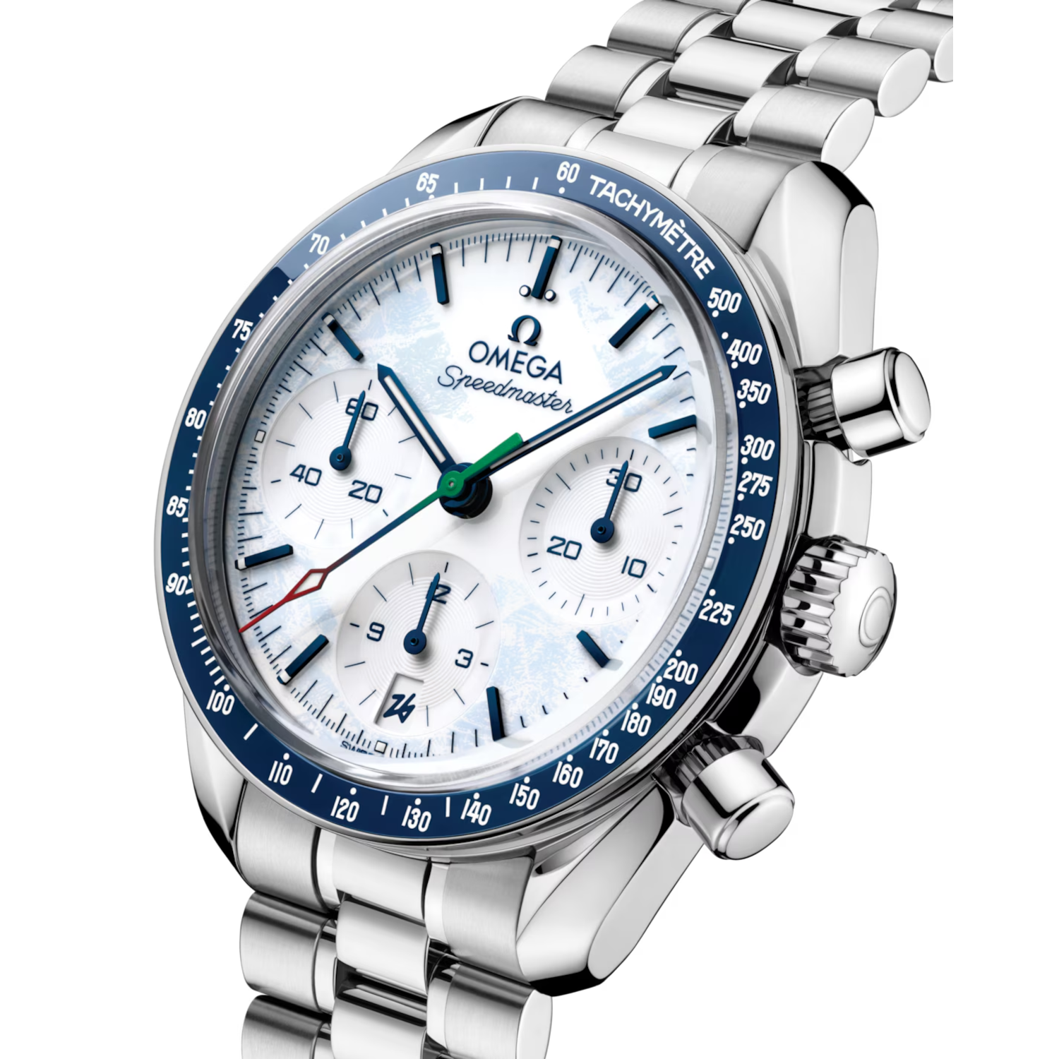 OMEGA Speedmaster 38 Mailand-Cortina 2026 Edition Produktbild main 2