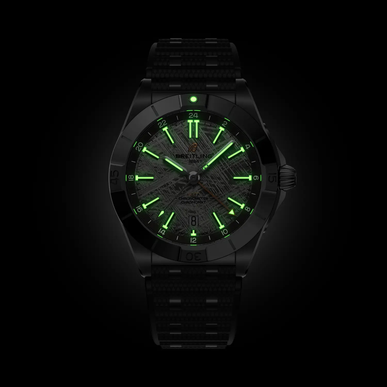 Breitling Chronomat Automatic GMT 40 Erling Haaland Produktbild main 4