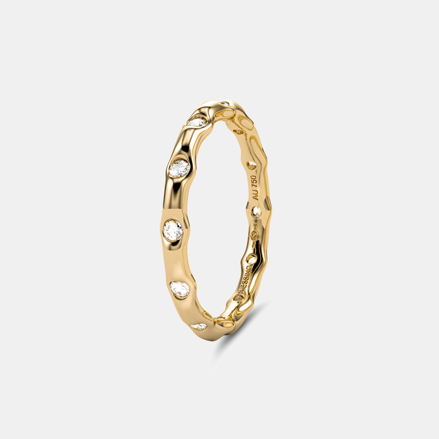 Niessing Traces of Love Ring Classic Yellow – Ringweite 54 Produktbild main 0