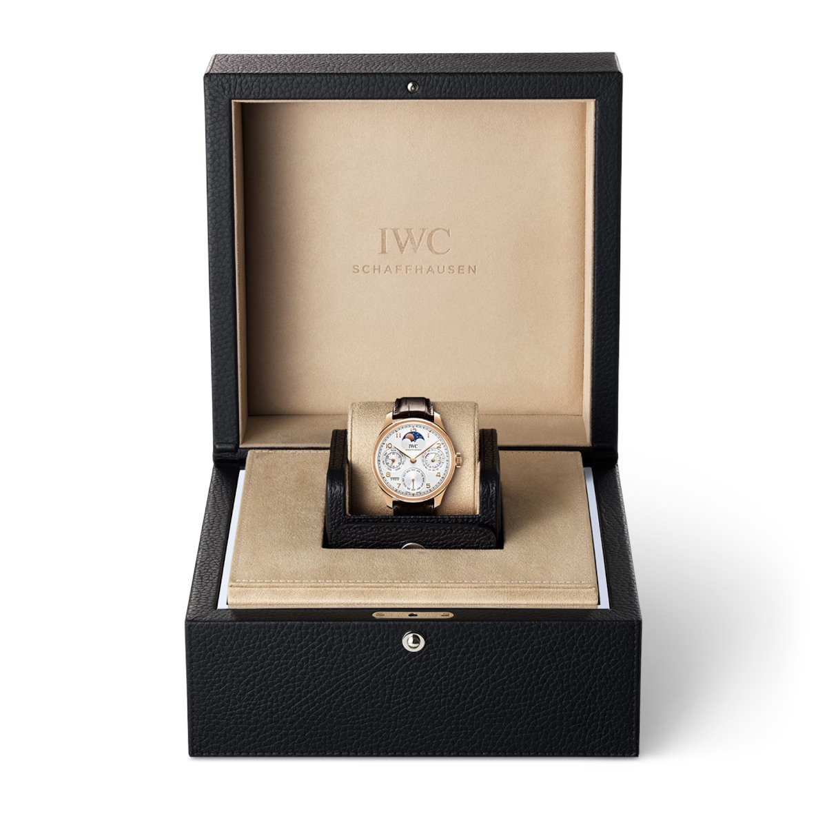 IWC Schaffhausen Portugieser Perpetual Calendar 18K Rotgold Produktbild main 3